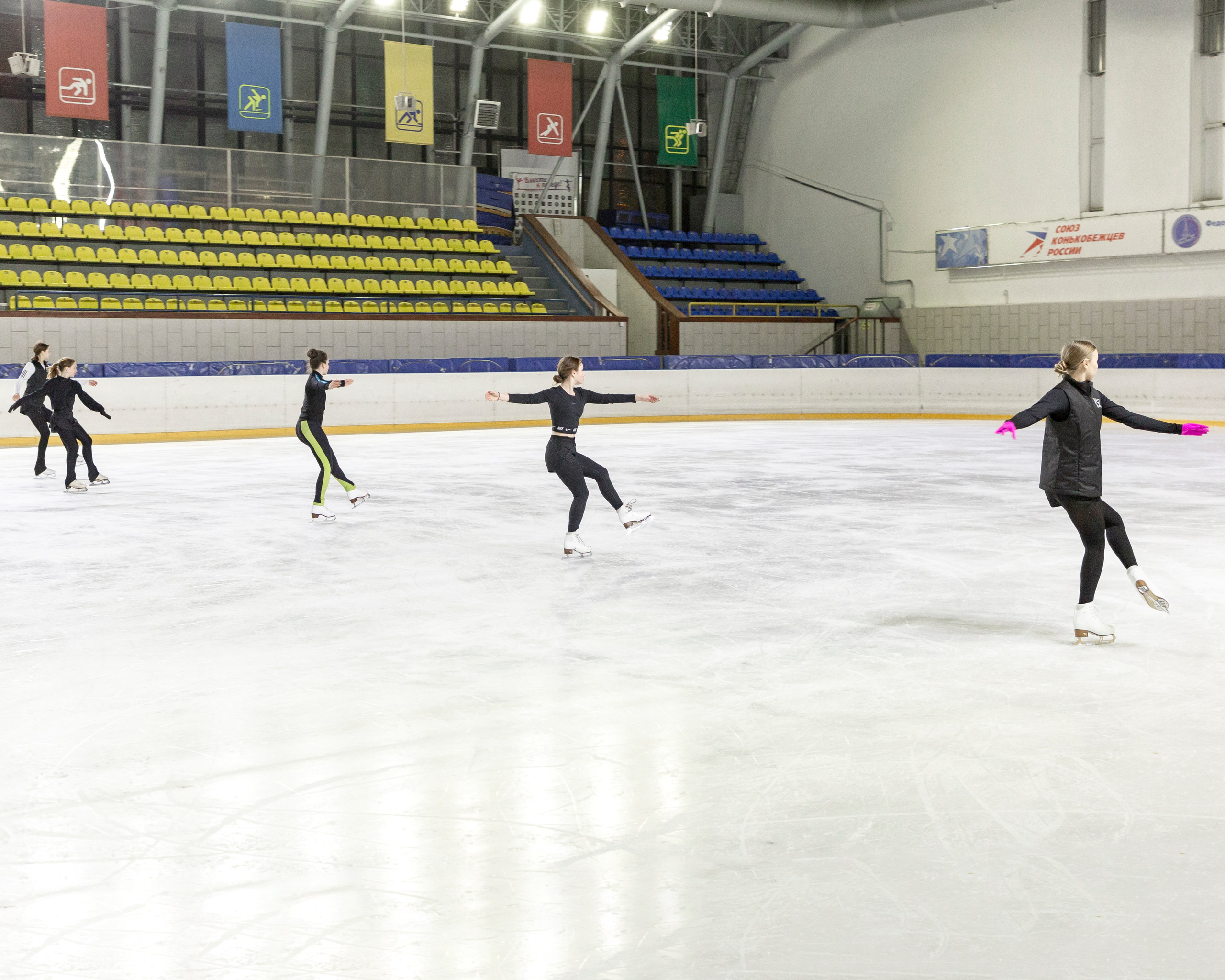Тренировка на льду. Репортажный фотограф в Москве
