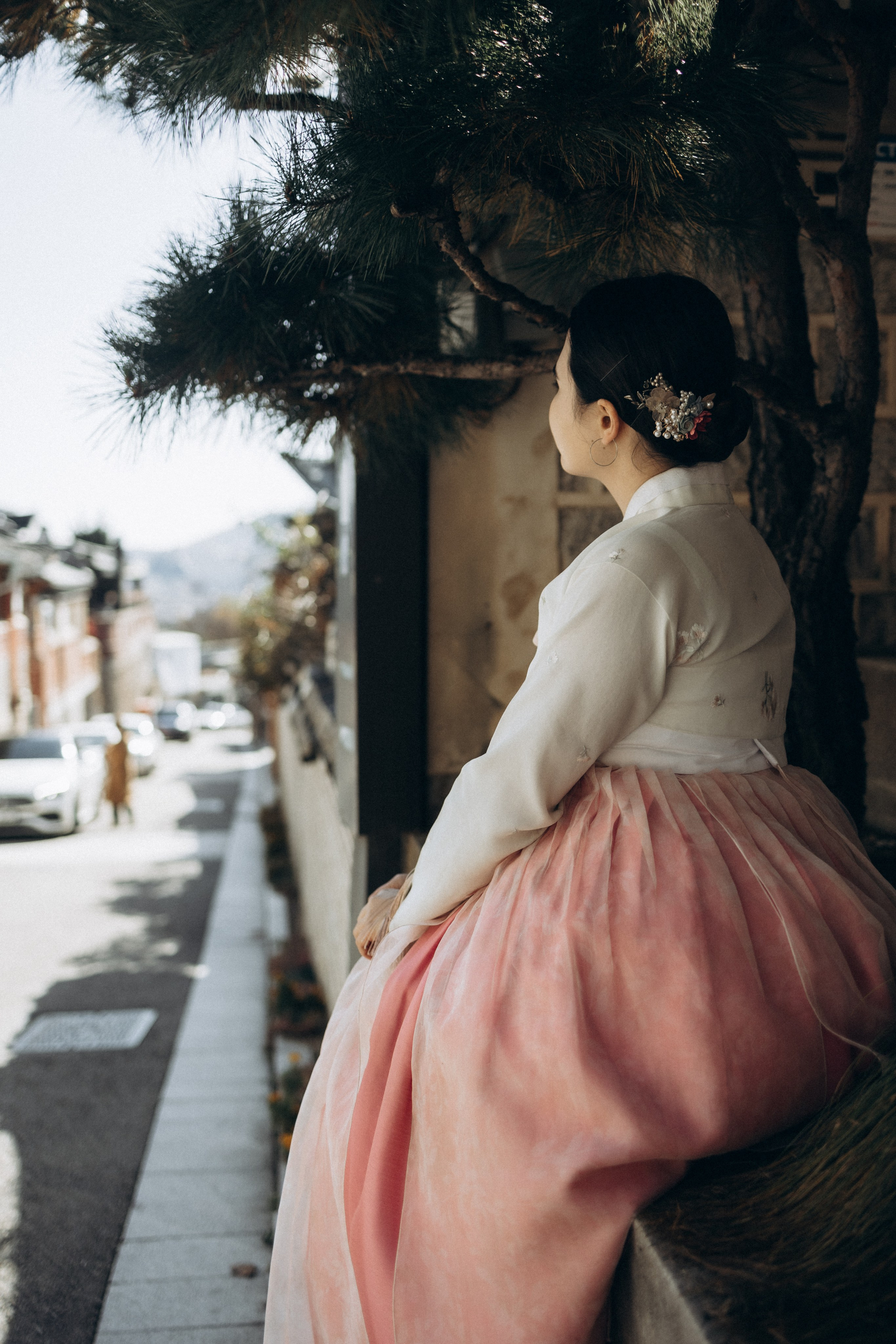 Фотосессия Маши и Саши в ханбоках. Фотограф Артем Бросов в Санкт-Петербурге и Дубае