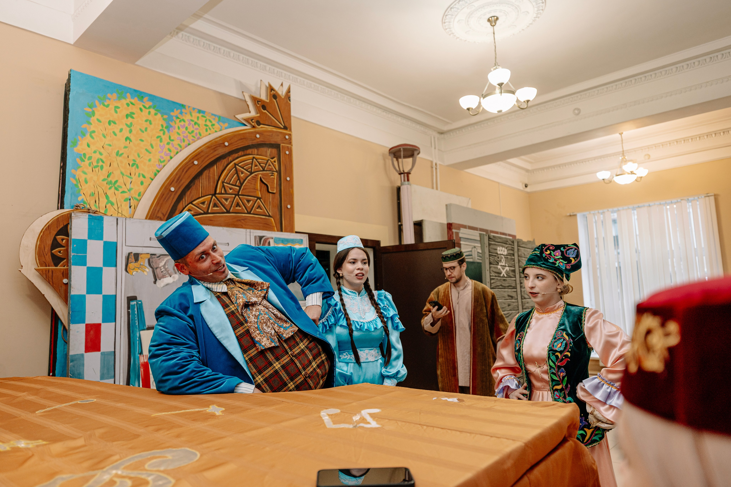 Rehearsal at the Zelenodolsk Musical Theatre. Фотограф в Казани, и Зеленодольске Радик Мухаметов