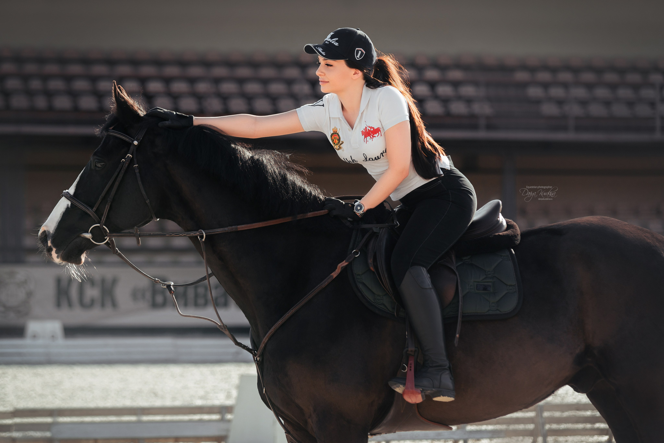 Милена и Лирс. Конный фотограф Куракина Дарья • Фотосессии с лошадьми