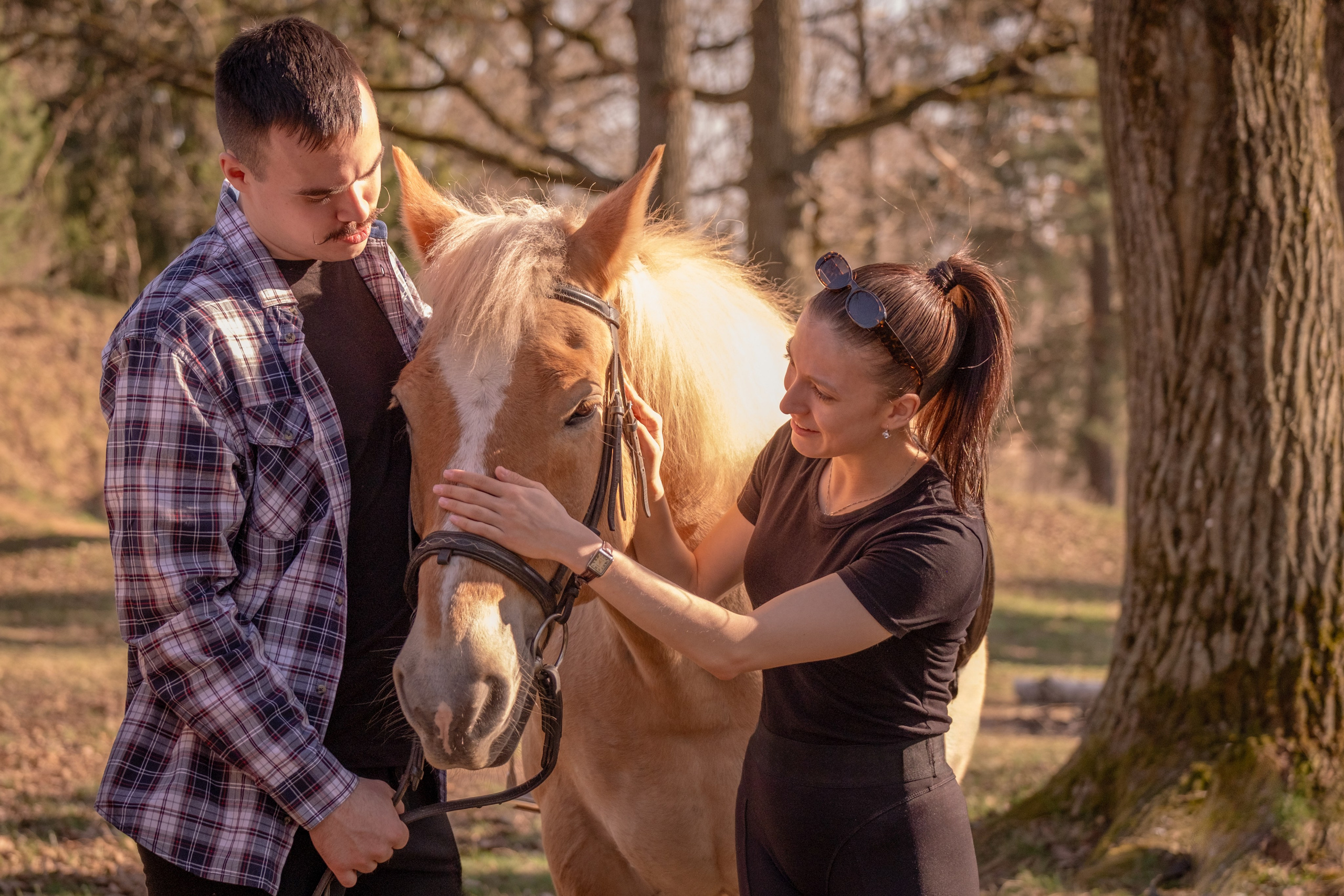 Он и Она. Зоофотограф, фотограф животных в Москве и области Дина Дамоцева