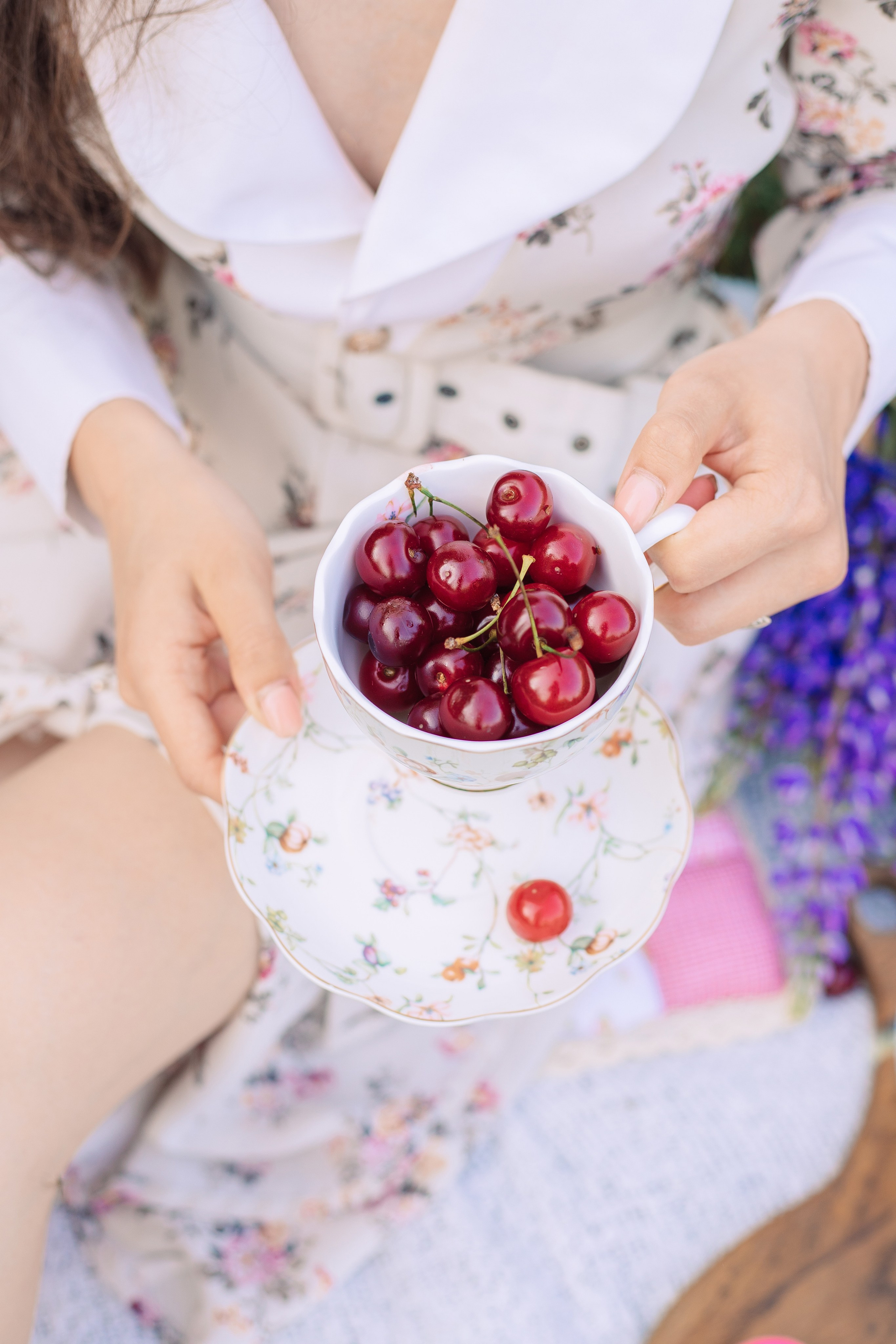 Индивидуальная фотосессия в люпинах. Фотограф в Санкт-Петербурге, Анна Скворцова