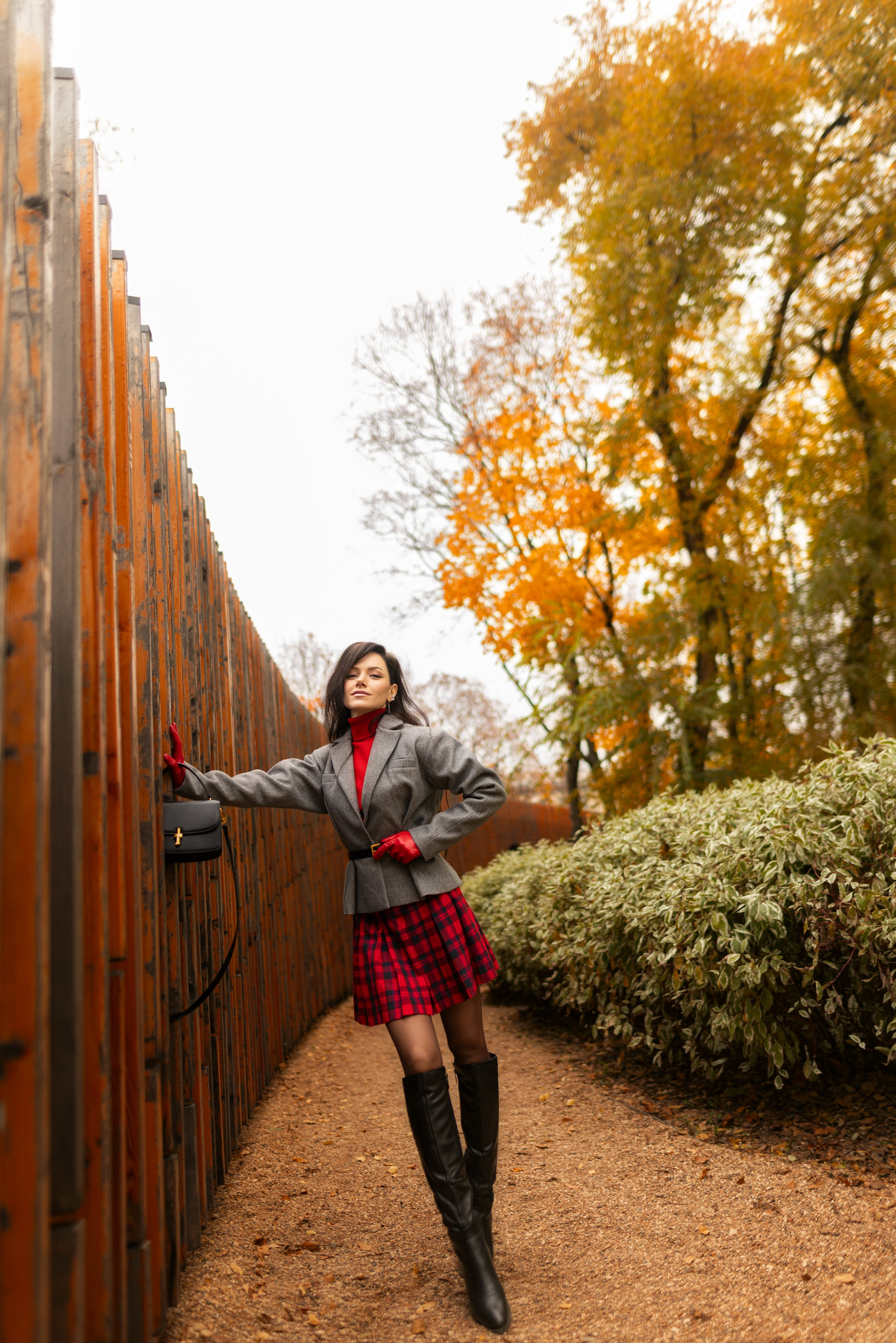 Фотосет с Екатериной в парке на осеннюю тему для «себя»