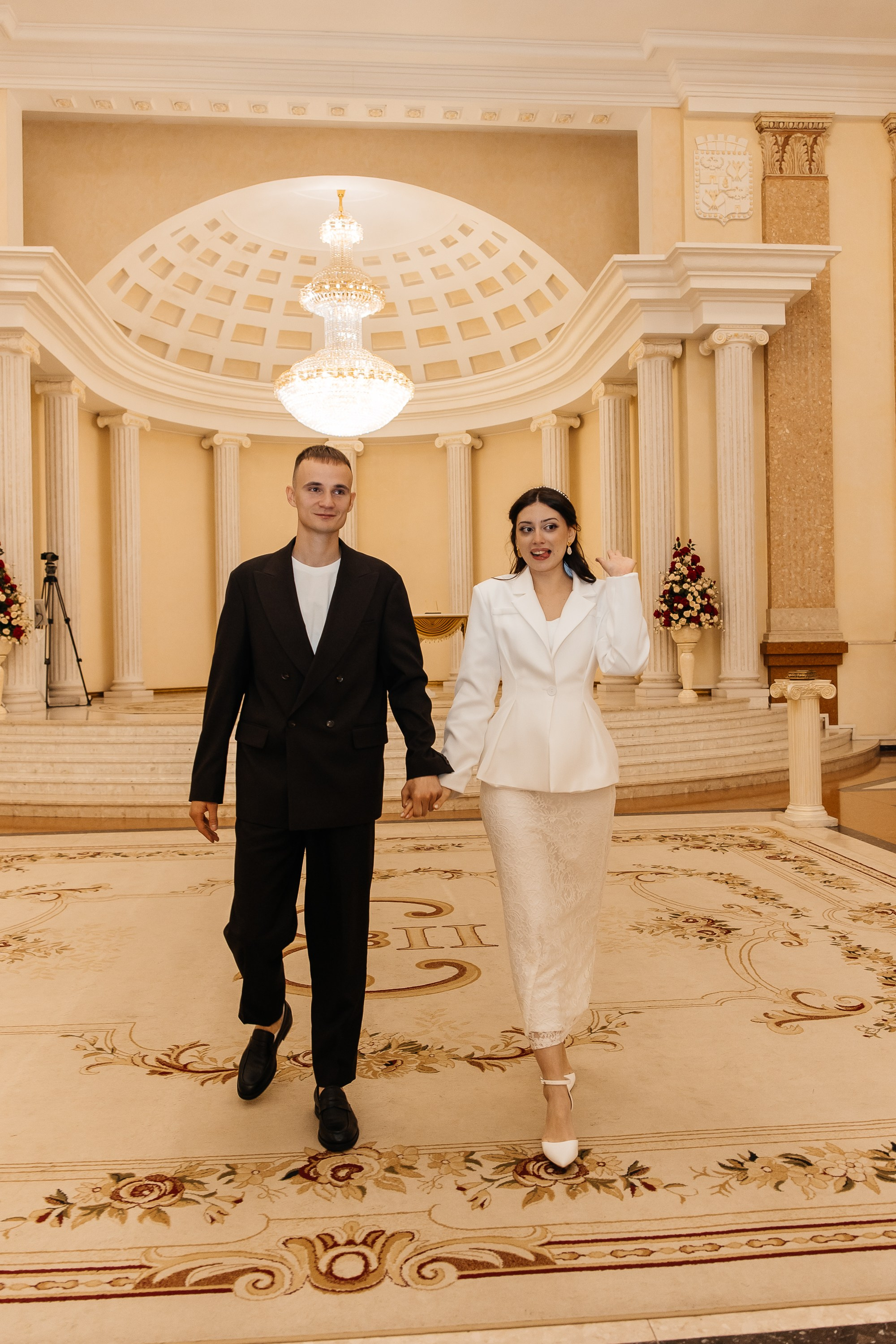 Роспись в Екатерининском зале. Свадебный фотограф Виолетта Сидельникова. Краснодар, Россия, Беларусь, Европа
