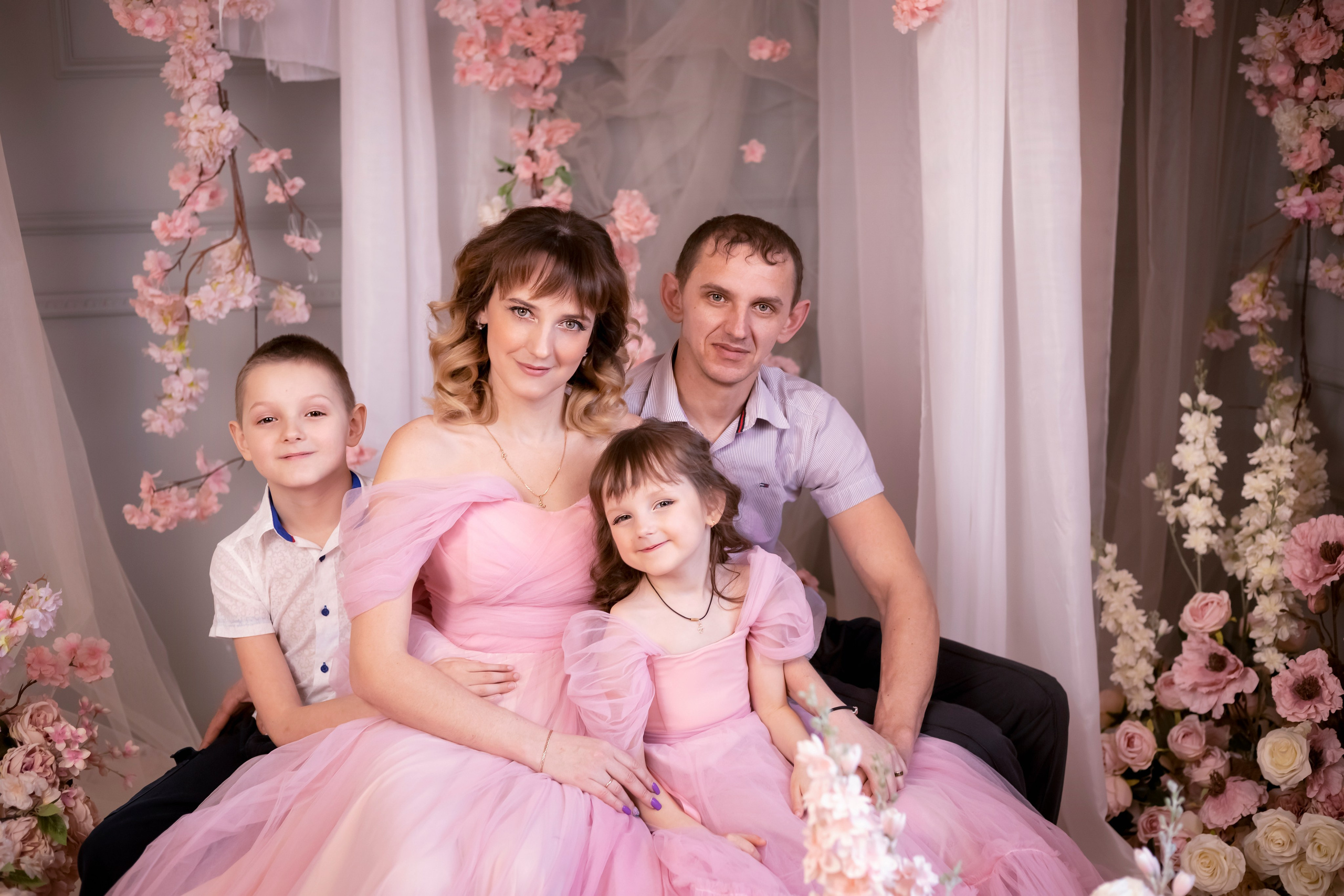 СЕМЬЯ КУБЫШКИНЫХ. Фотограф Людмила Лебединская г. Краснодар (Приморско-Ахтарский р-он)