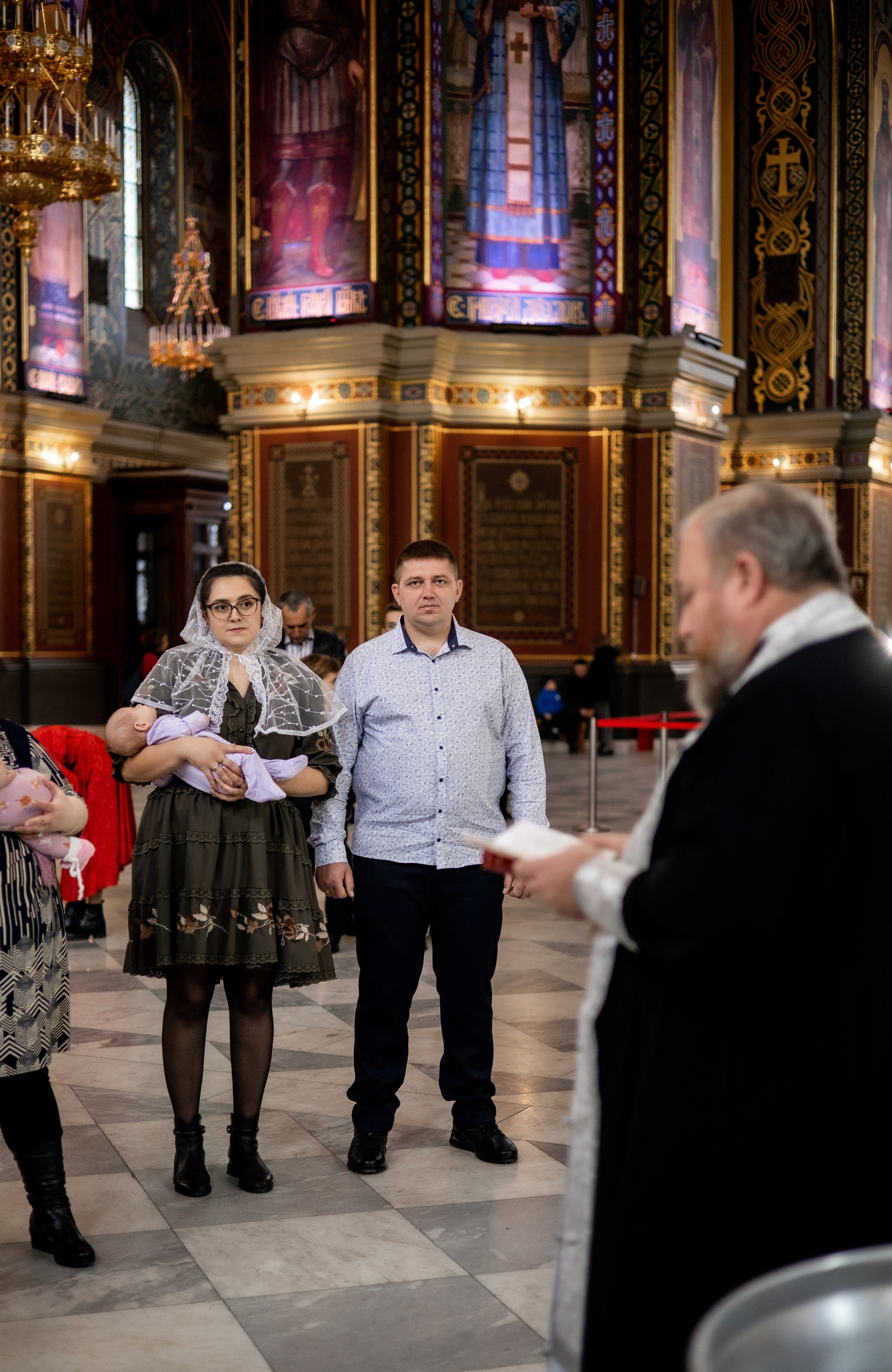 Крещение Алисы. Фотограф Надежда Лукьянова