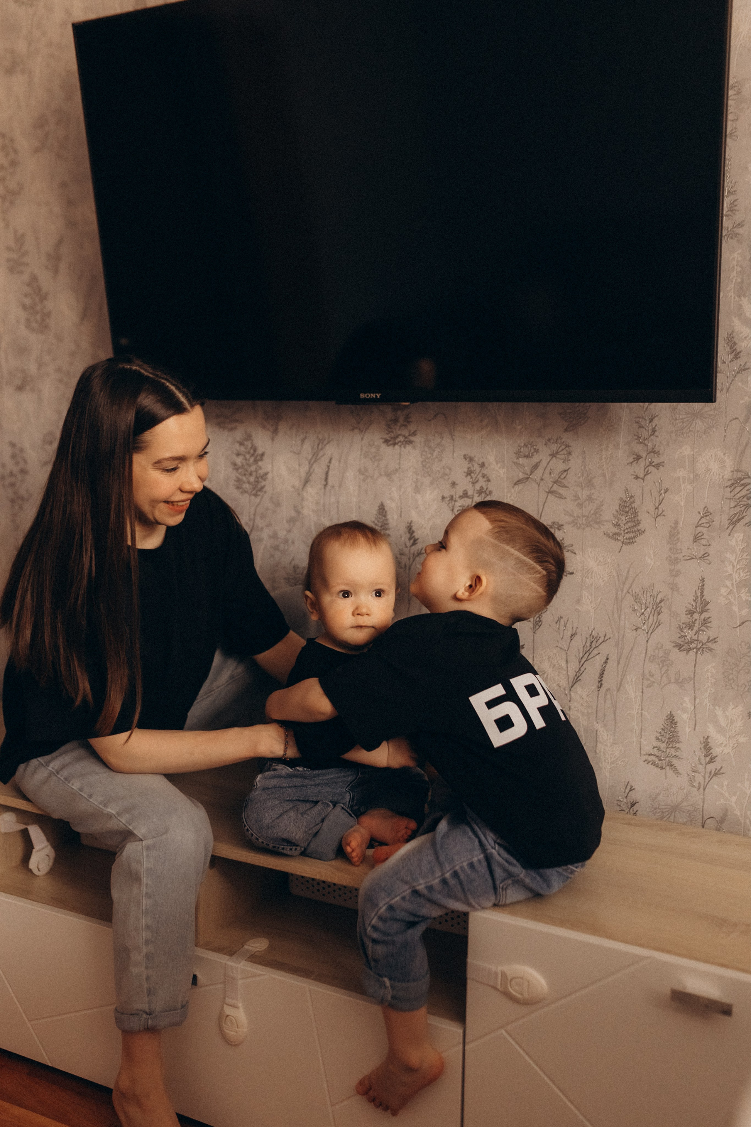 4.04 Диана, Саша и Артем. Семейный и домашний фотограф Советский Югорск Екатерина Цыганок