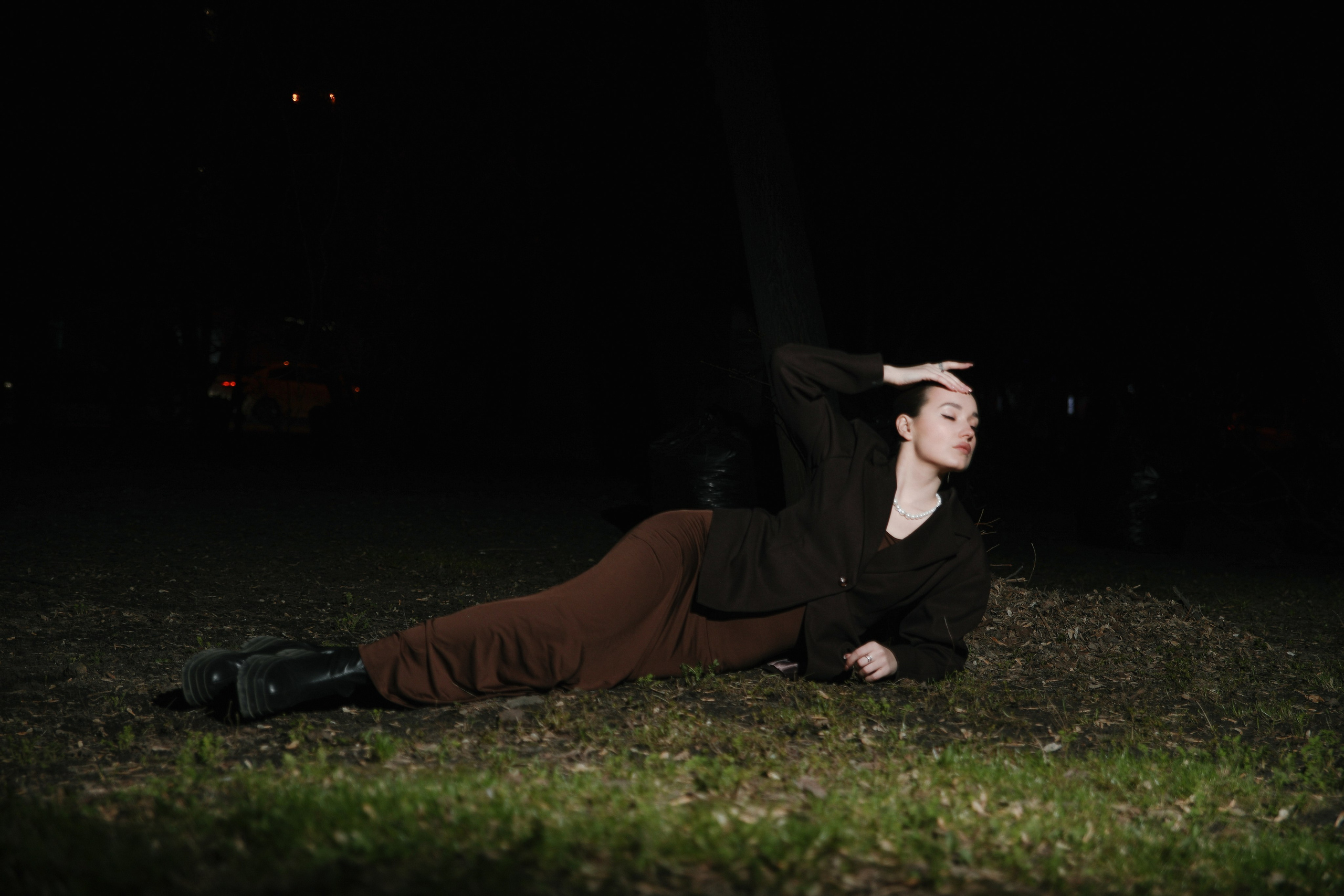 Ночная прогулки. Индивидуальный фотограф Новосибирск Настя