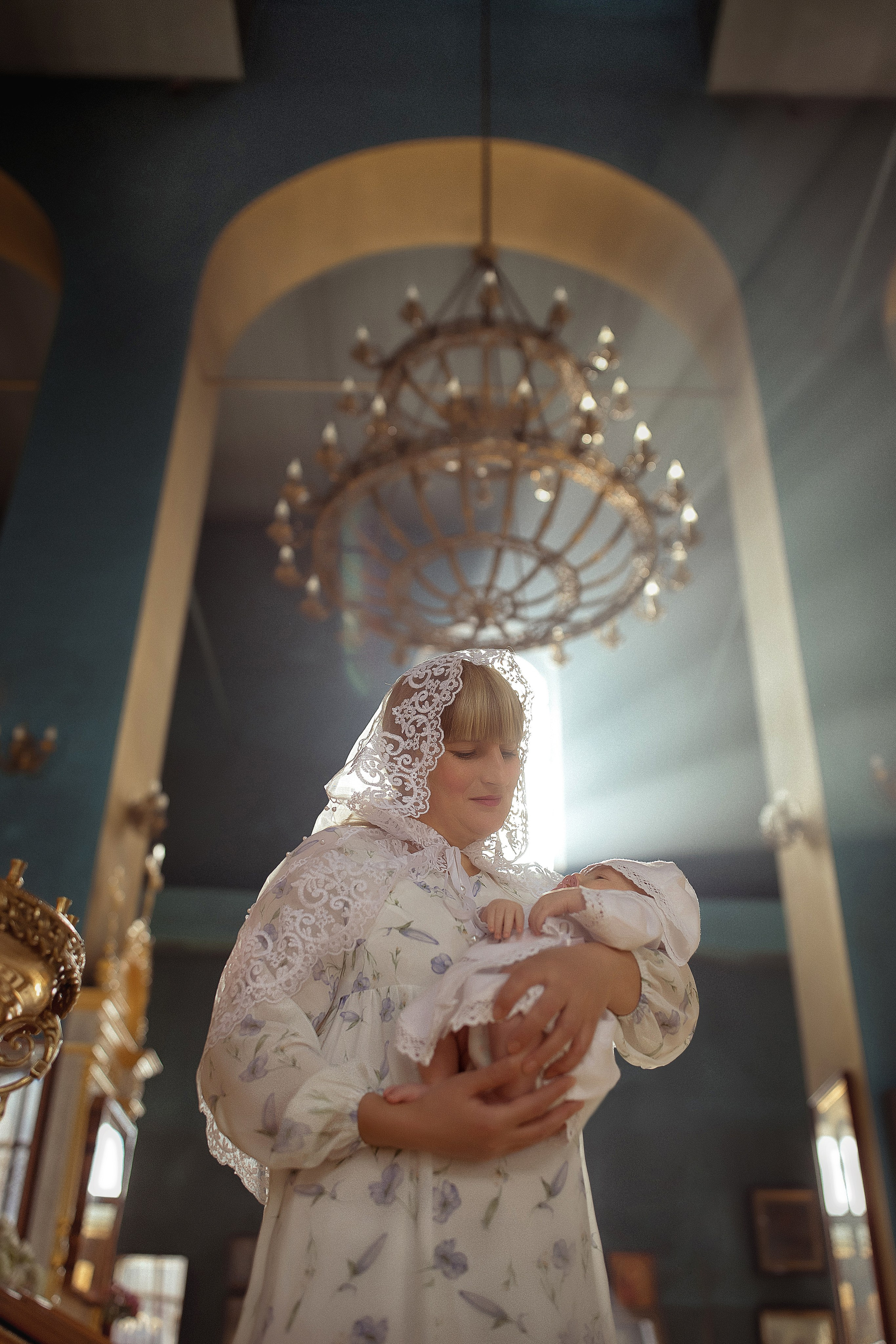 Крещение Полины село Хохол. Фотограф на крещение и венчание