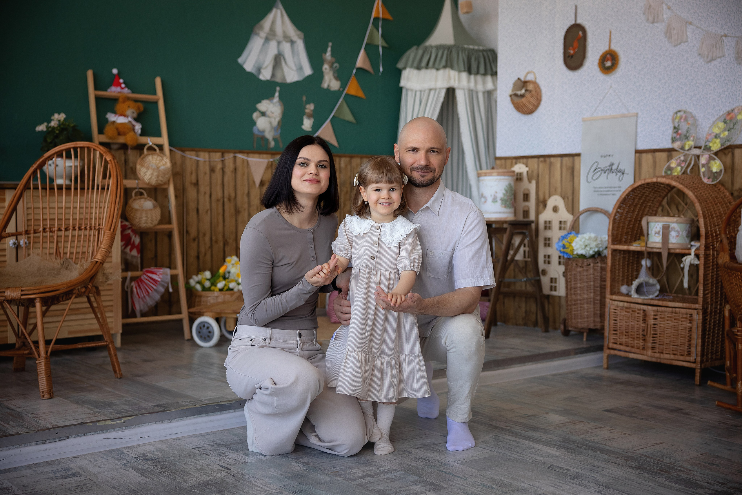 Агата 3 годика. Фотограф на крещение и венчание
