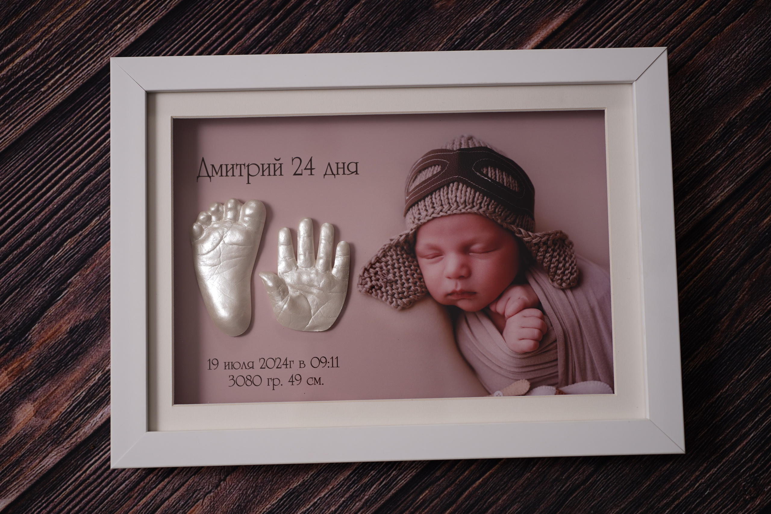 Сувенир в подарок — гипсовый слепок ручки ребёнка, Нижний Новгород