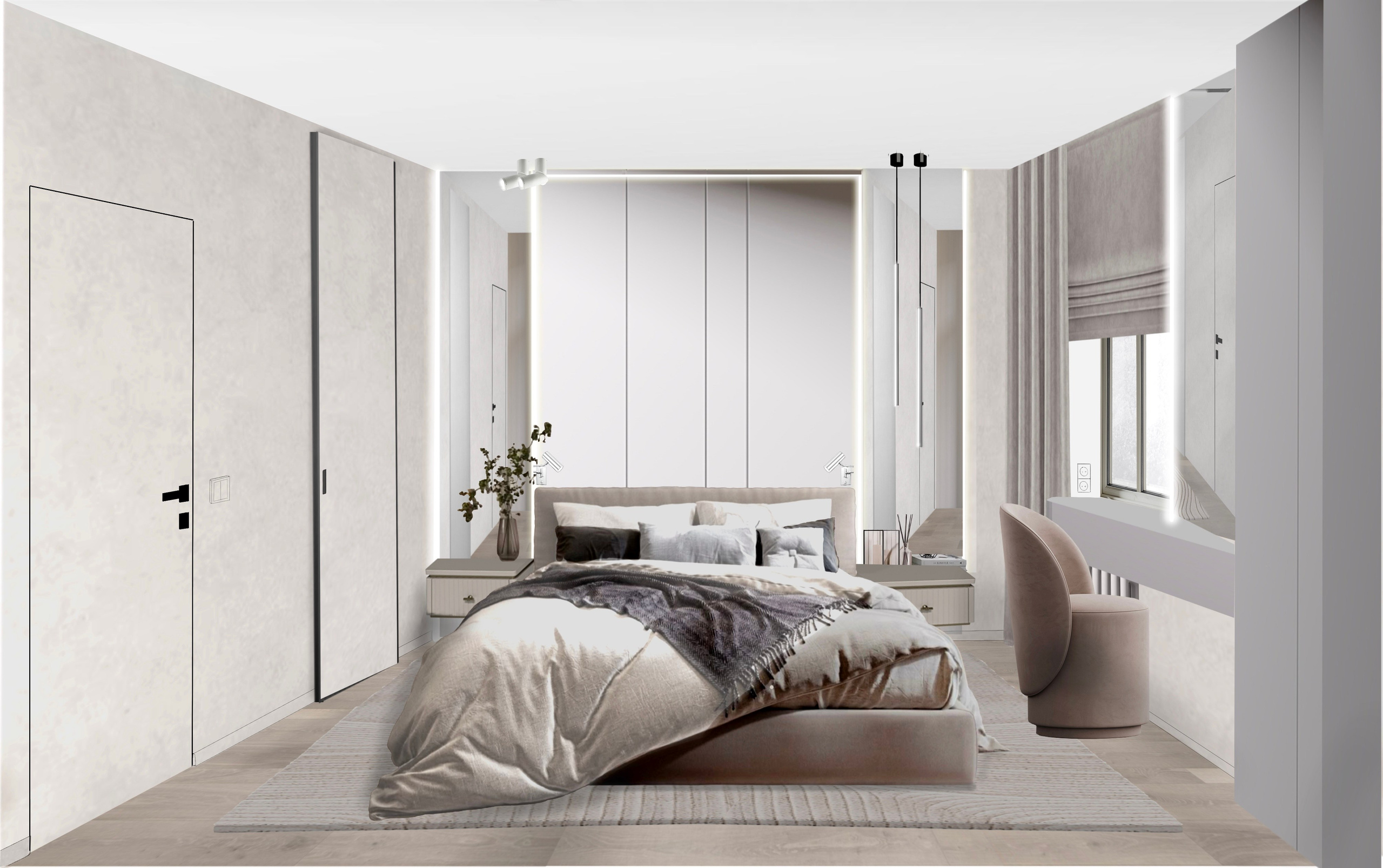 Квартира СПб. Студия Дизайна интерьера Tsvetdesign. Дизайнер в Санкт-Петербурге