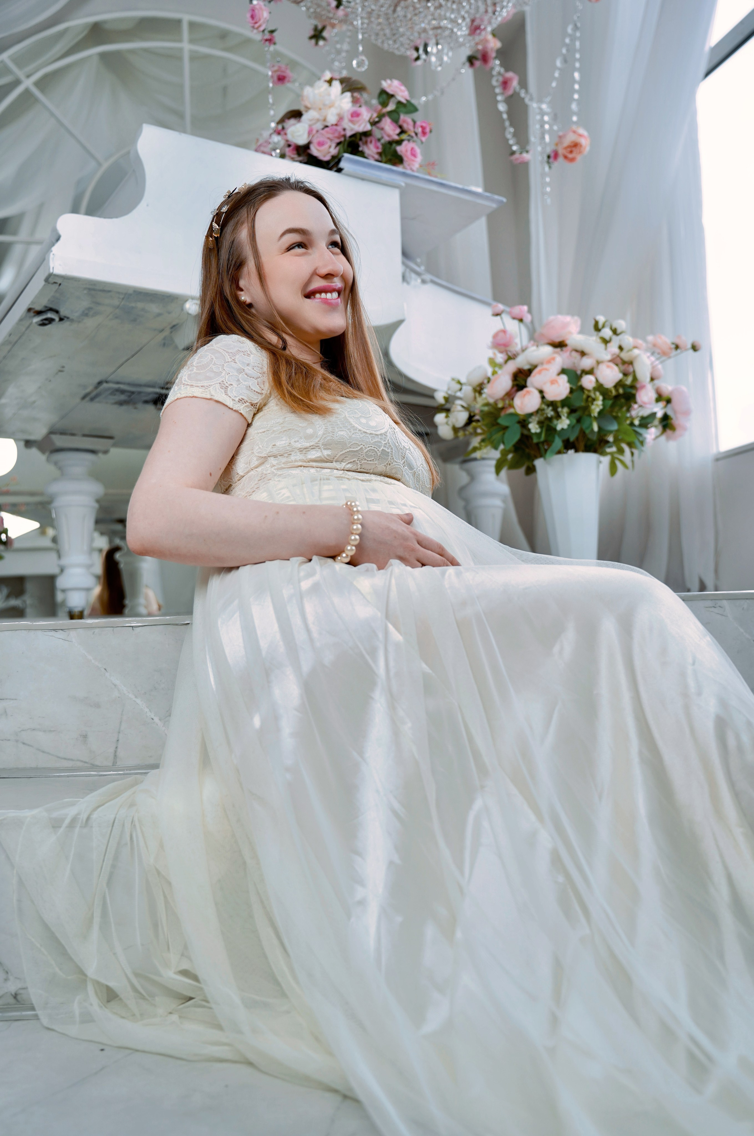 Express pregnancy shooting. Фотограф Анастасия Шай в Санкт-Петербурге