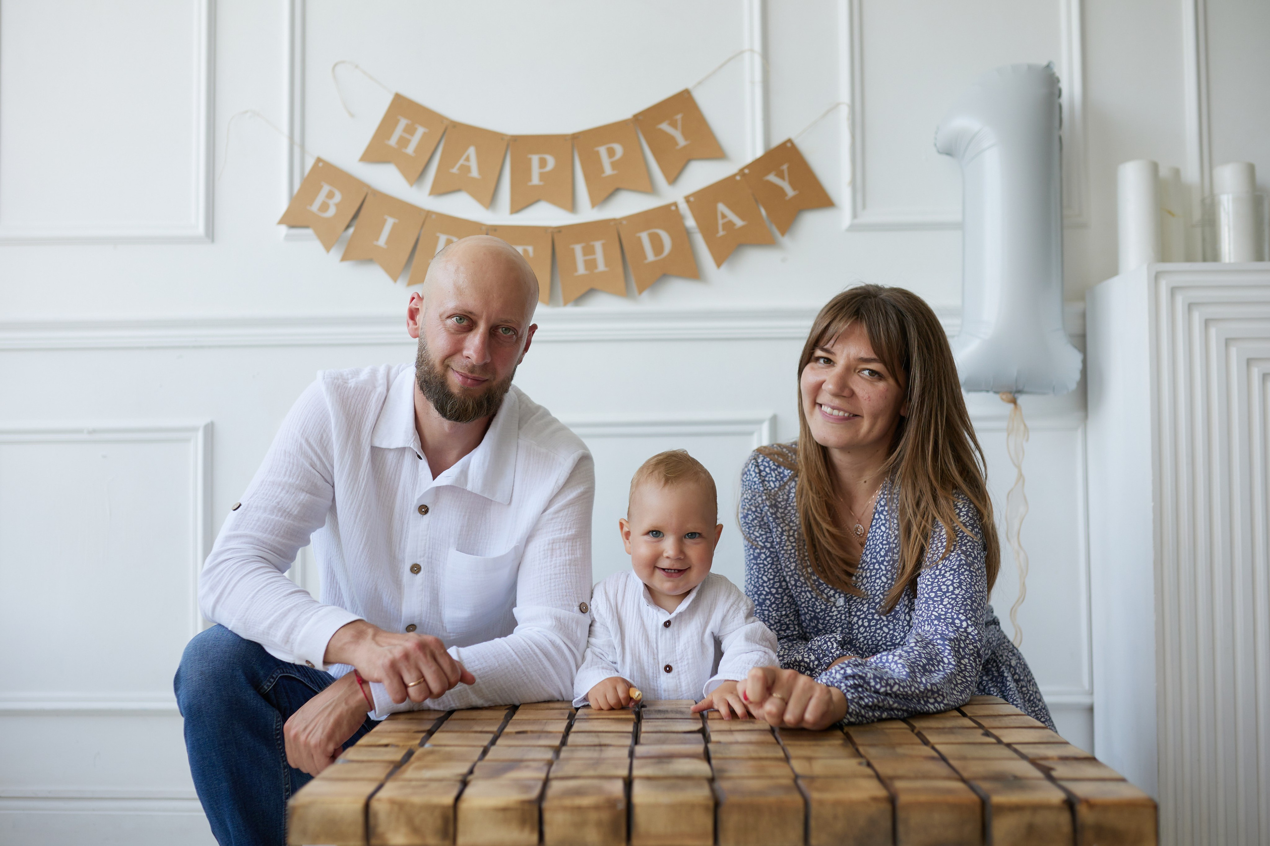 Вове годик. Семейный и детский фотограф в Москве Шарапова Ирина