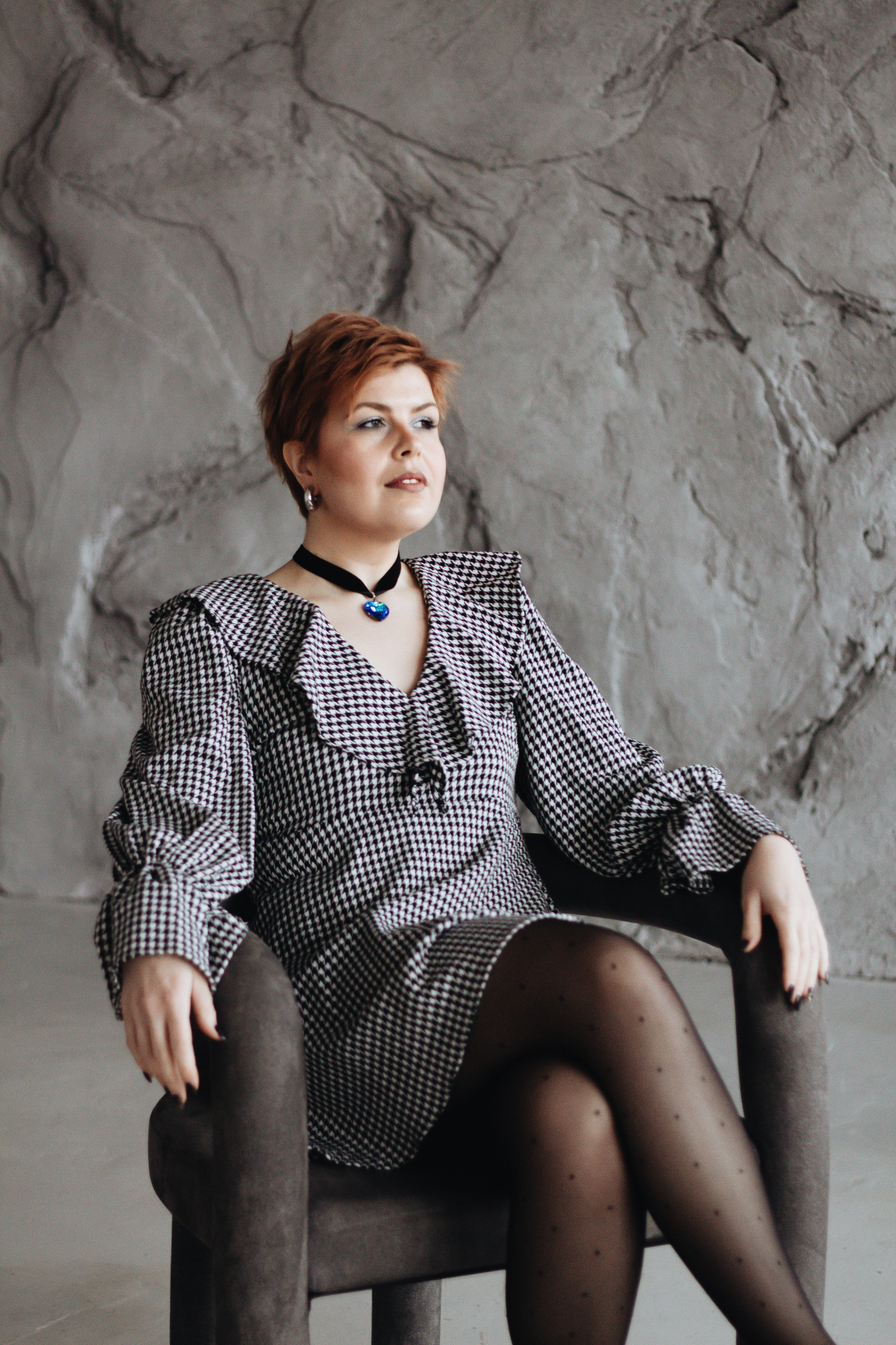 Анастасия. Портрет в студии. Новогодняя фотосессия Екатеринбург. Фотограф в Екатеринбурге Пойгина Елена