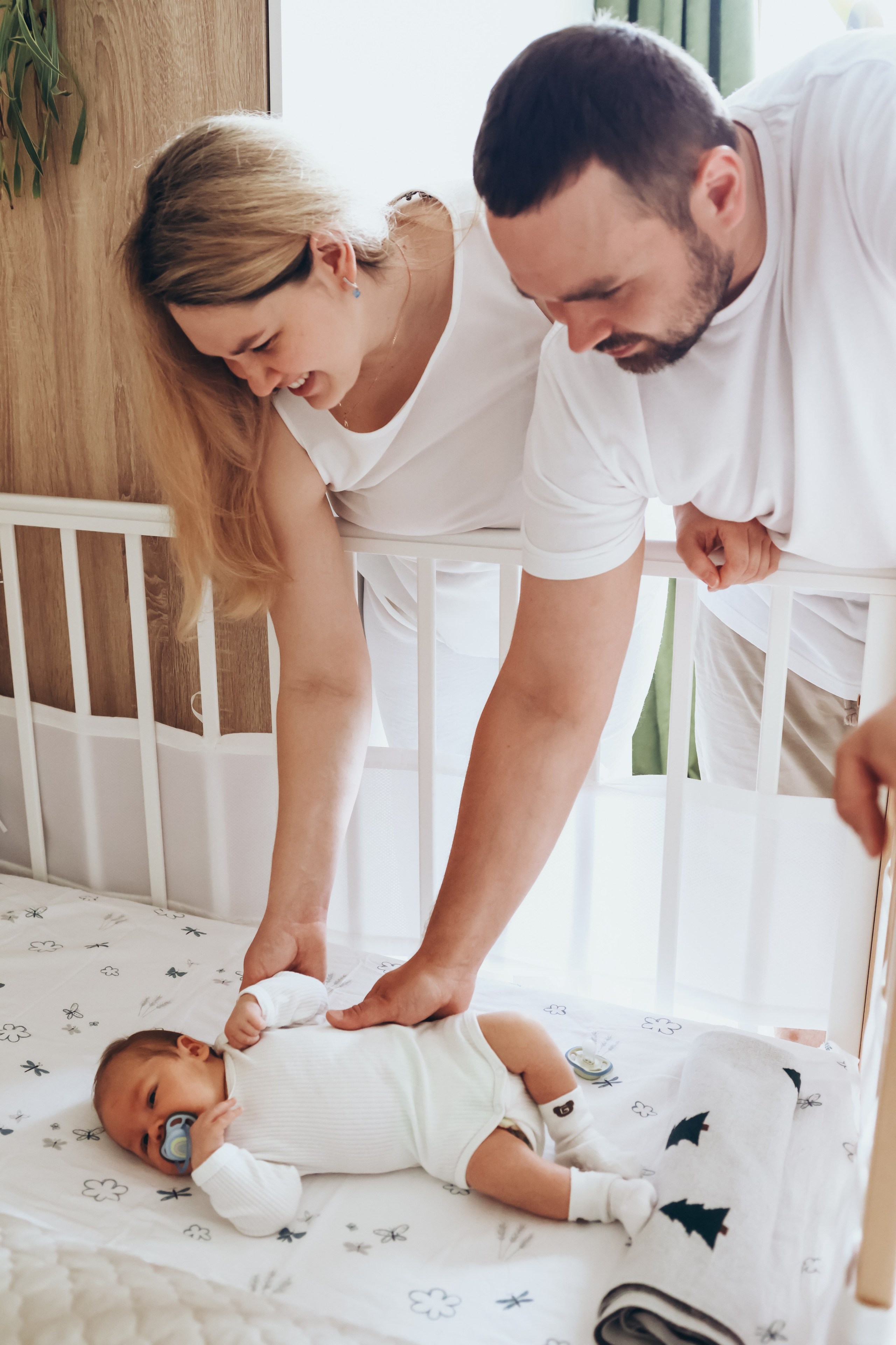 Домашняя семейная фотосессия с новорожденным. Фотограф в Екатеринбурге Пойгина Елена
