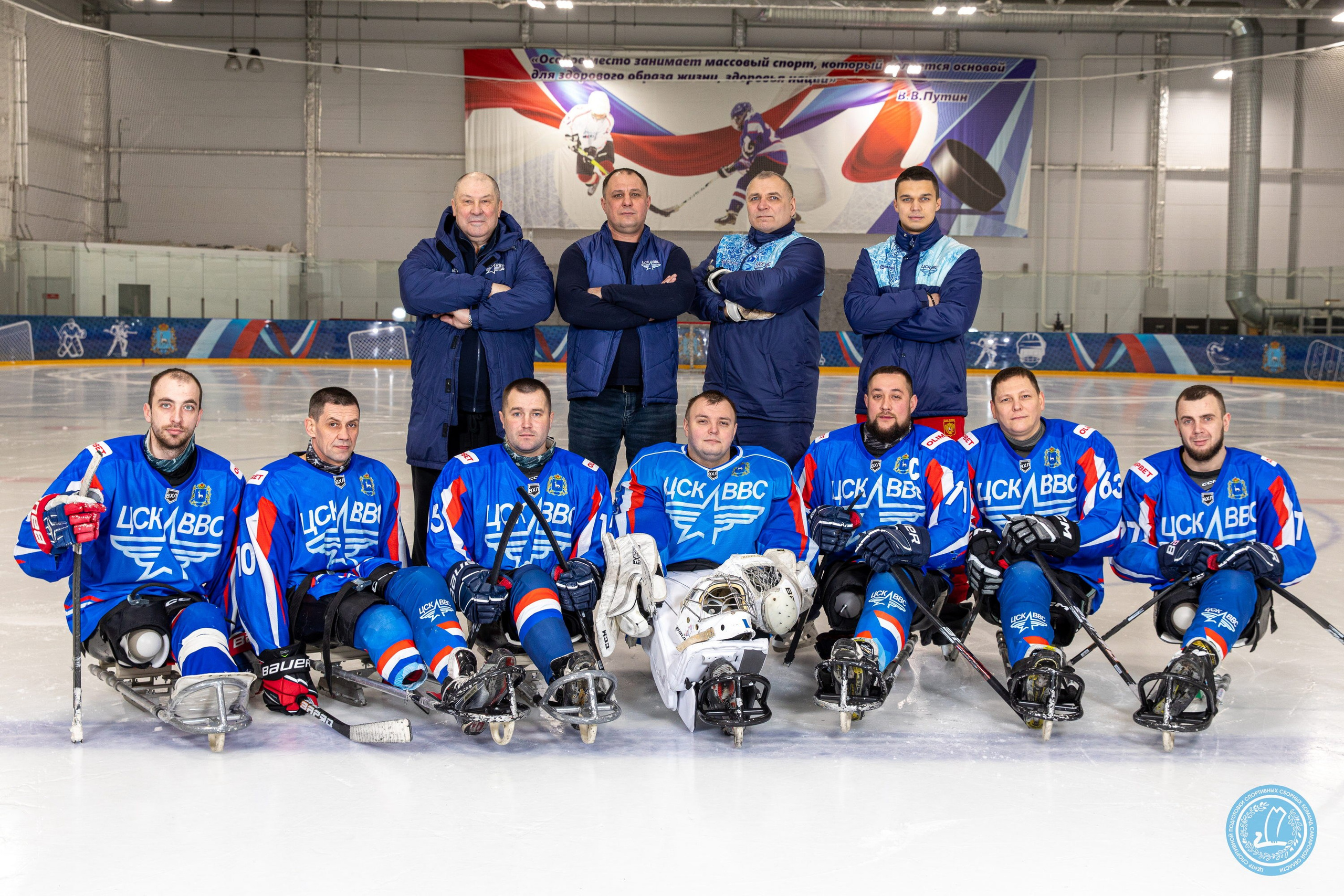 Тренировка команды ЦСК ВВС СЛЕДЖ. Фотограф в Самаре Максим Калинин