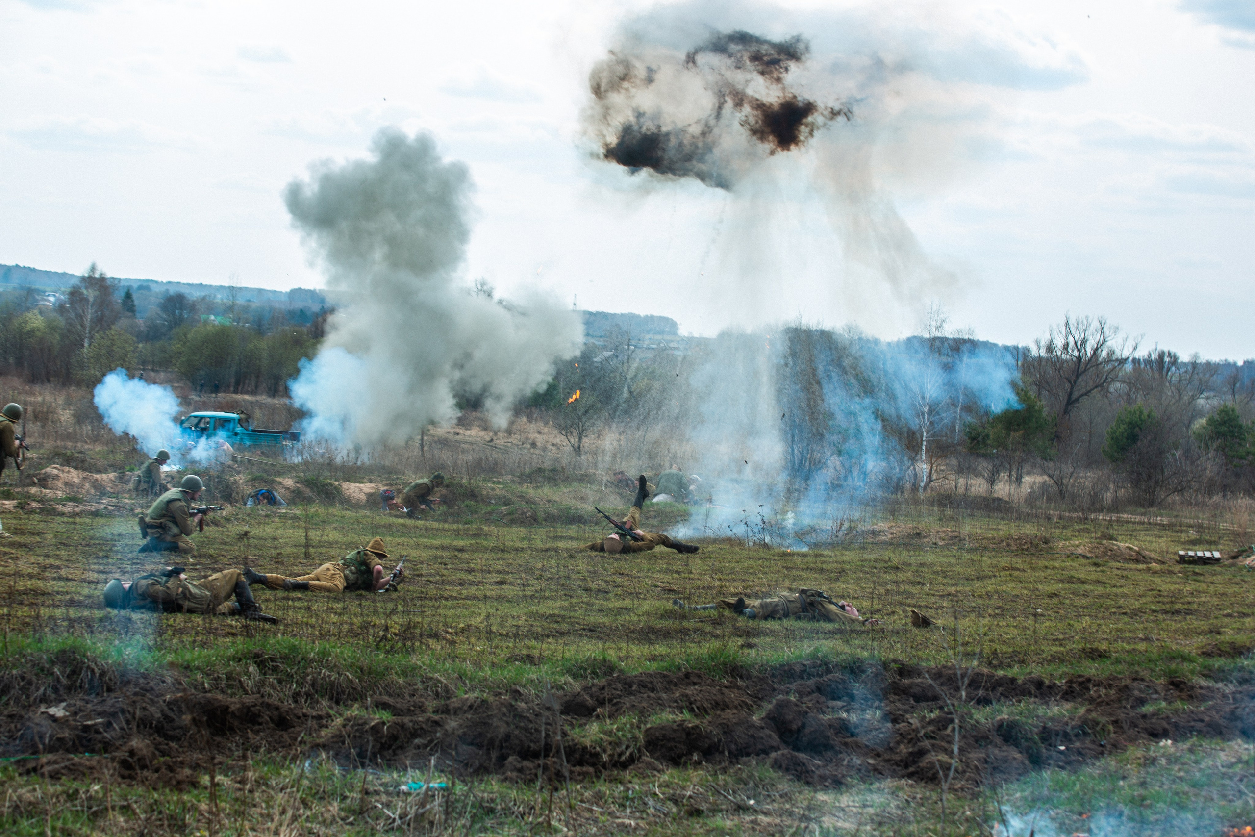 РЕКОНСТРУКЦИЯ БОЯ — АФГАН. Профессиональный фотограф в Мценске и Орловской области