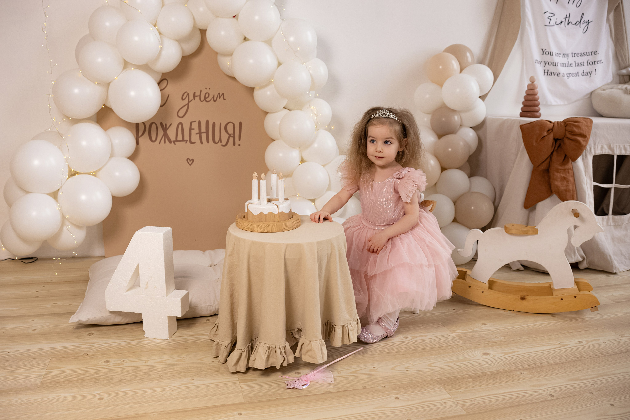 Ева день рождение. Семейный, детский фотограф в Твери Кираева Лилия