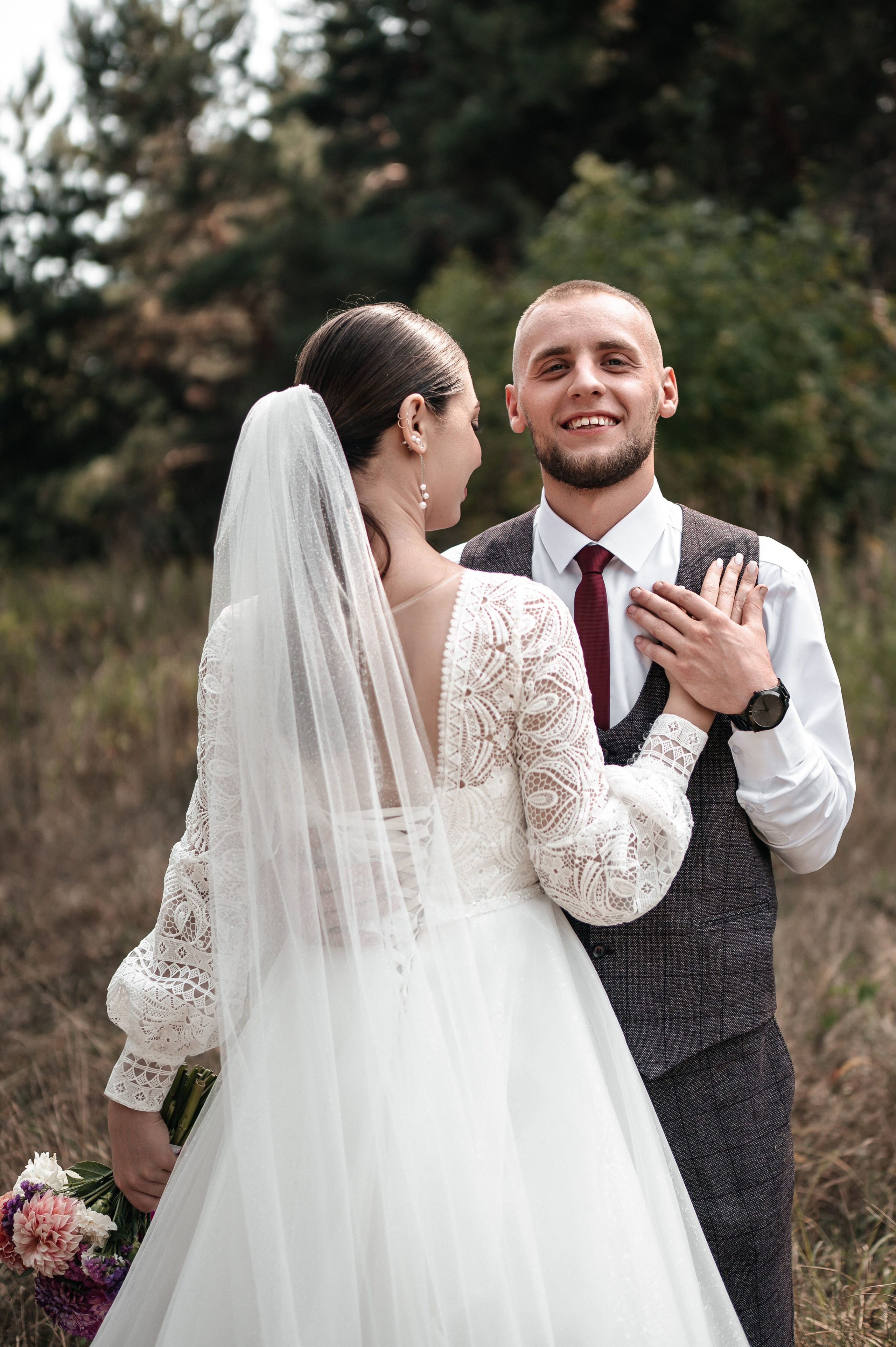 Максим и Наталья. Сборы, прогулка. Фотограф Екатерина Бочарникова