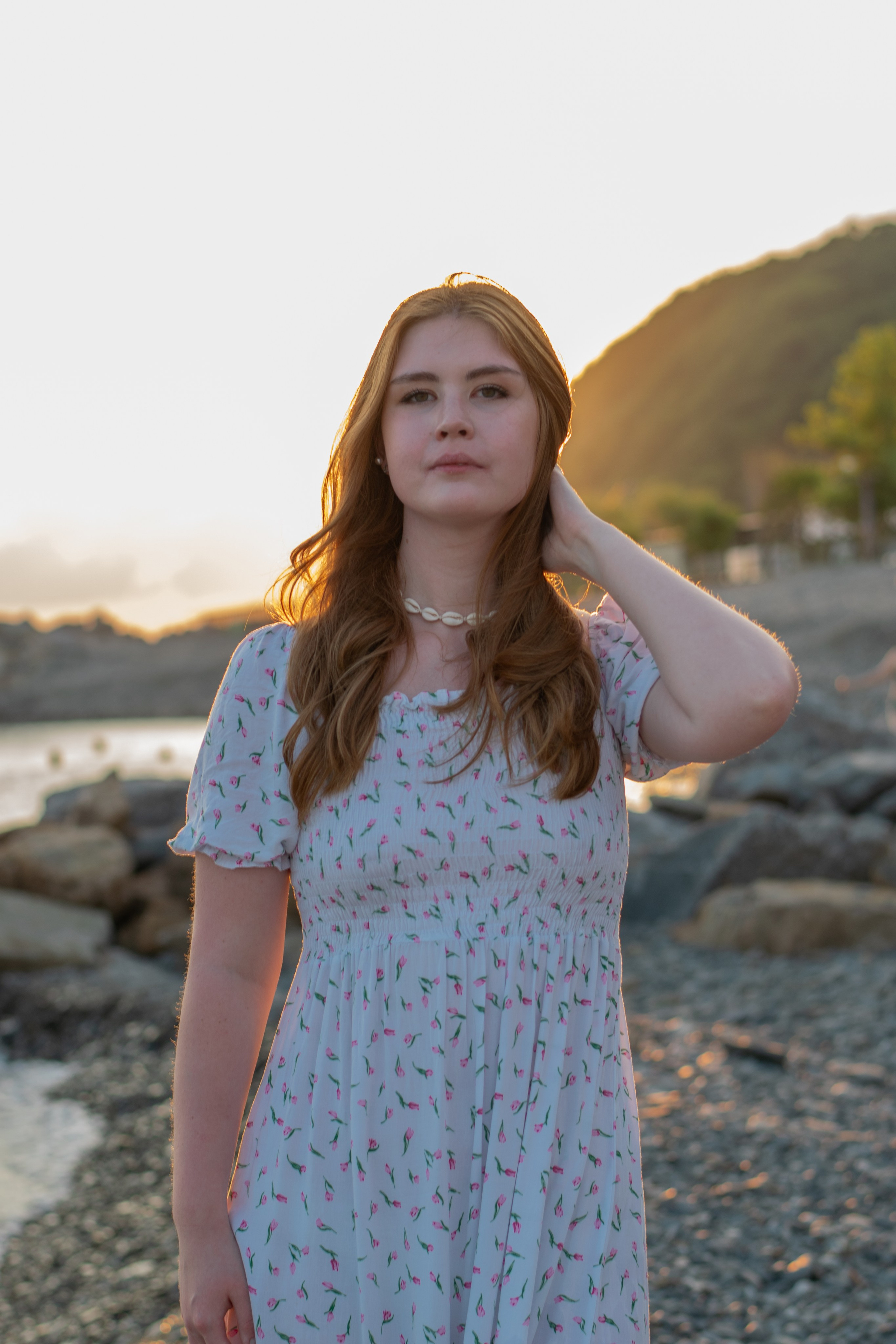 Виктория, закатное море. Фотограф Челябинск Ирина Ермоленко