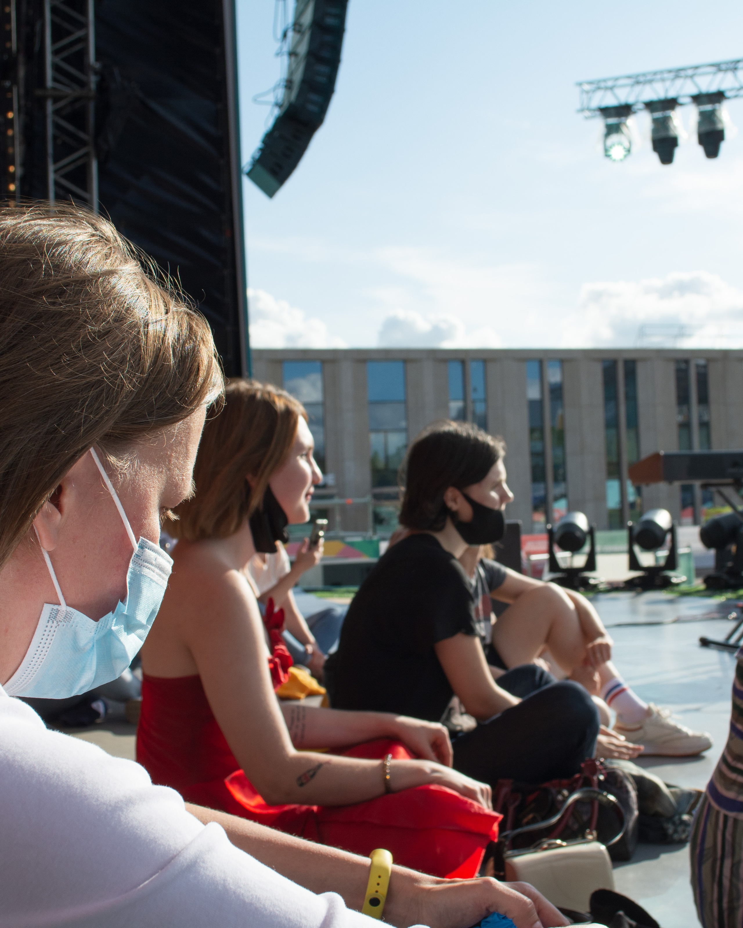 Съемка концерта