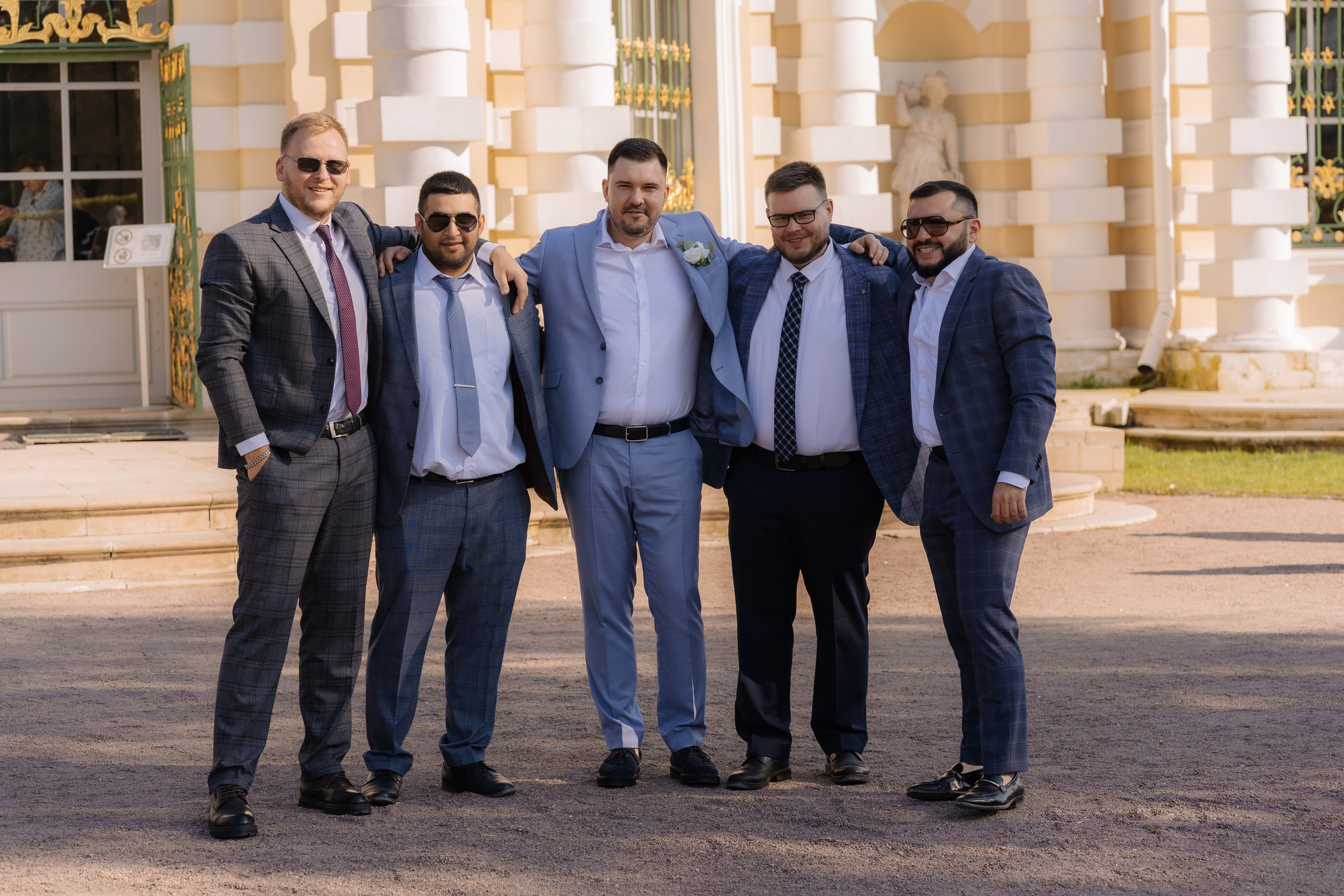 Свадебная фотосессия в Москве, парк Кусково. Свадебный фотограф в Москве Анна Полушина