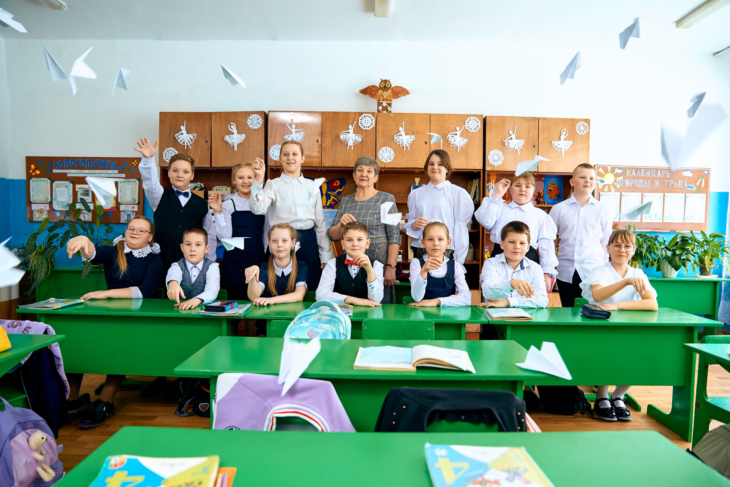 4 класс Богородицкая СОШ выпуск 2024. Фотограф в Орле Павел Черкасов