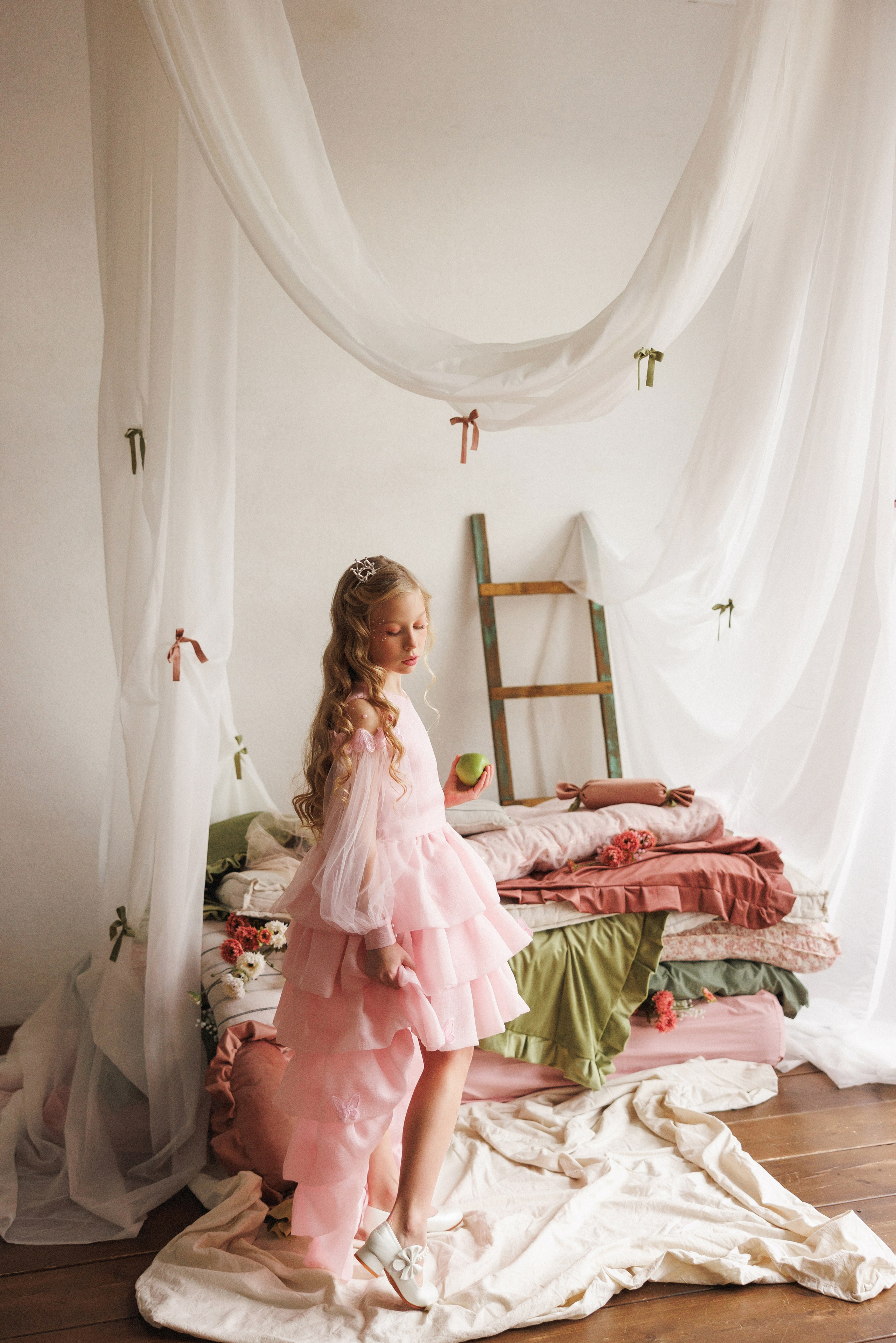 Фотосессия «Принцесса на Горошине», фотостудия «Mestone», город Краснодар. Семейный и детский фотограф в Краснодаре Анна Трашкова