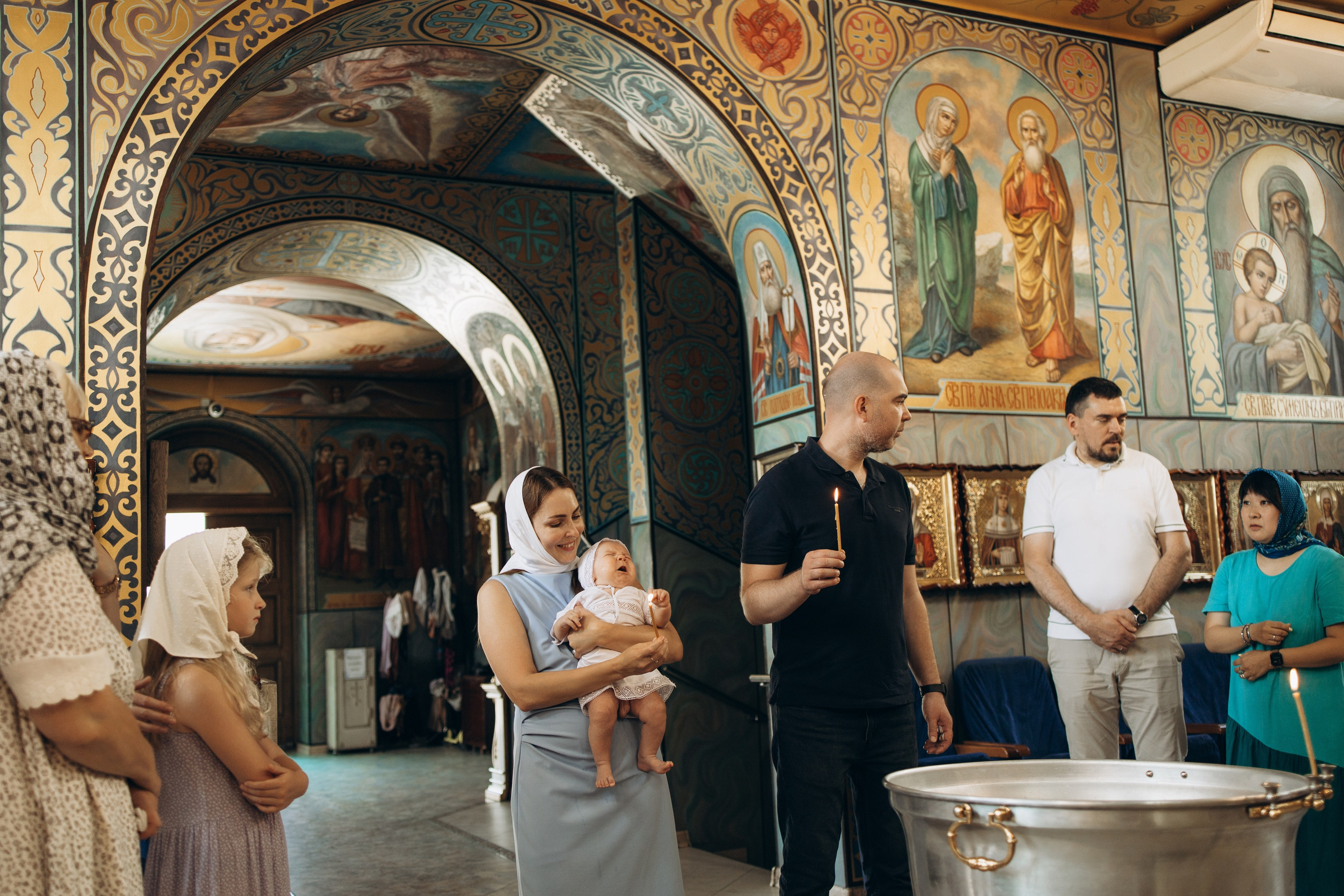 Крещение Ивана. Самый теплый фотограф в Краснодаре Рябоконь Ксения