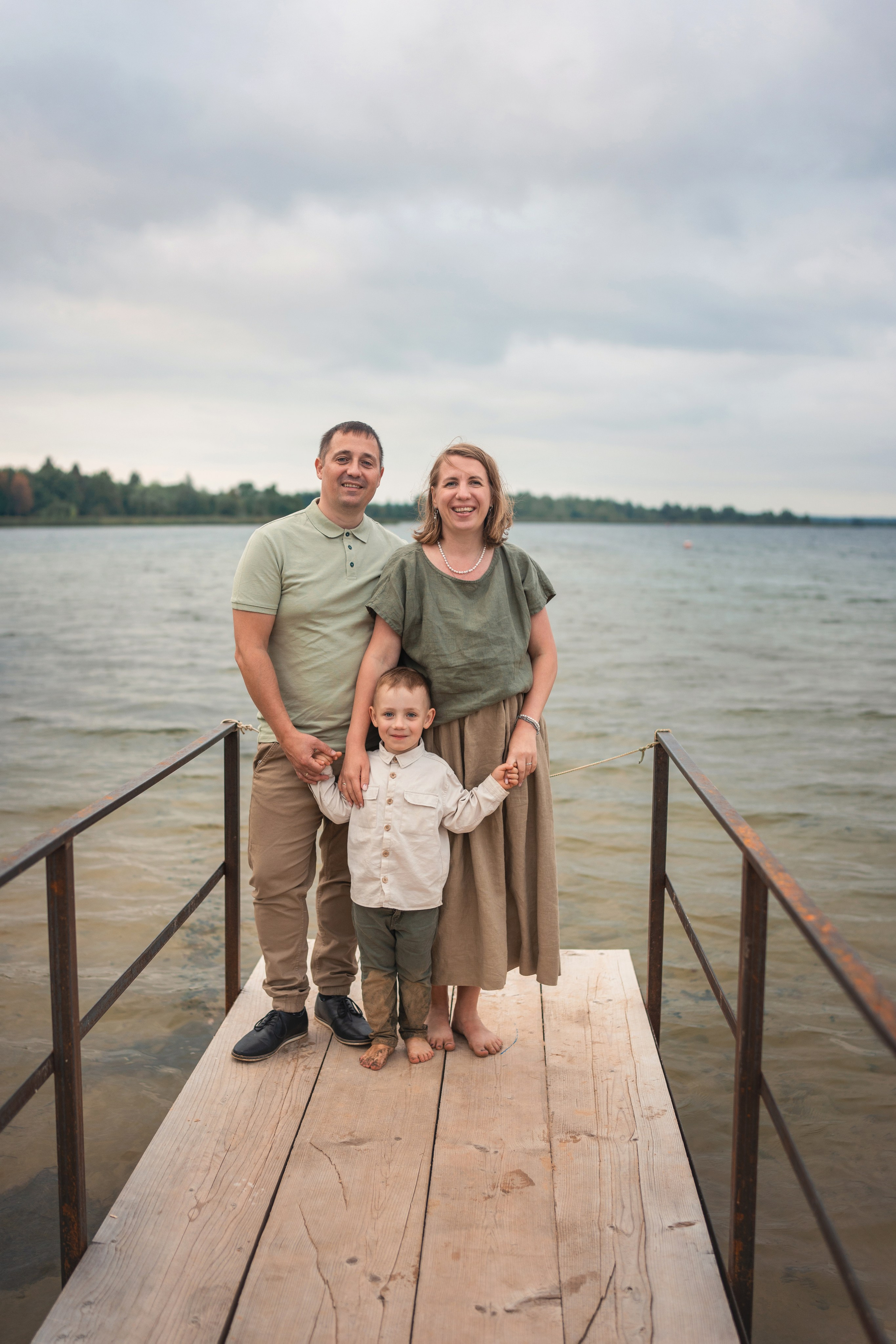 ОЗЕРО. Семья Натальи. Фотограф Марта Козел. Гродно, Беларусь