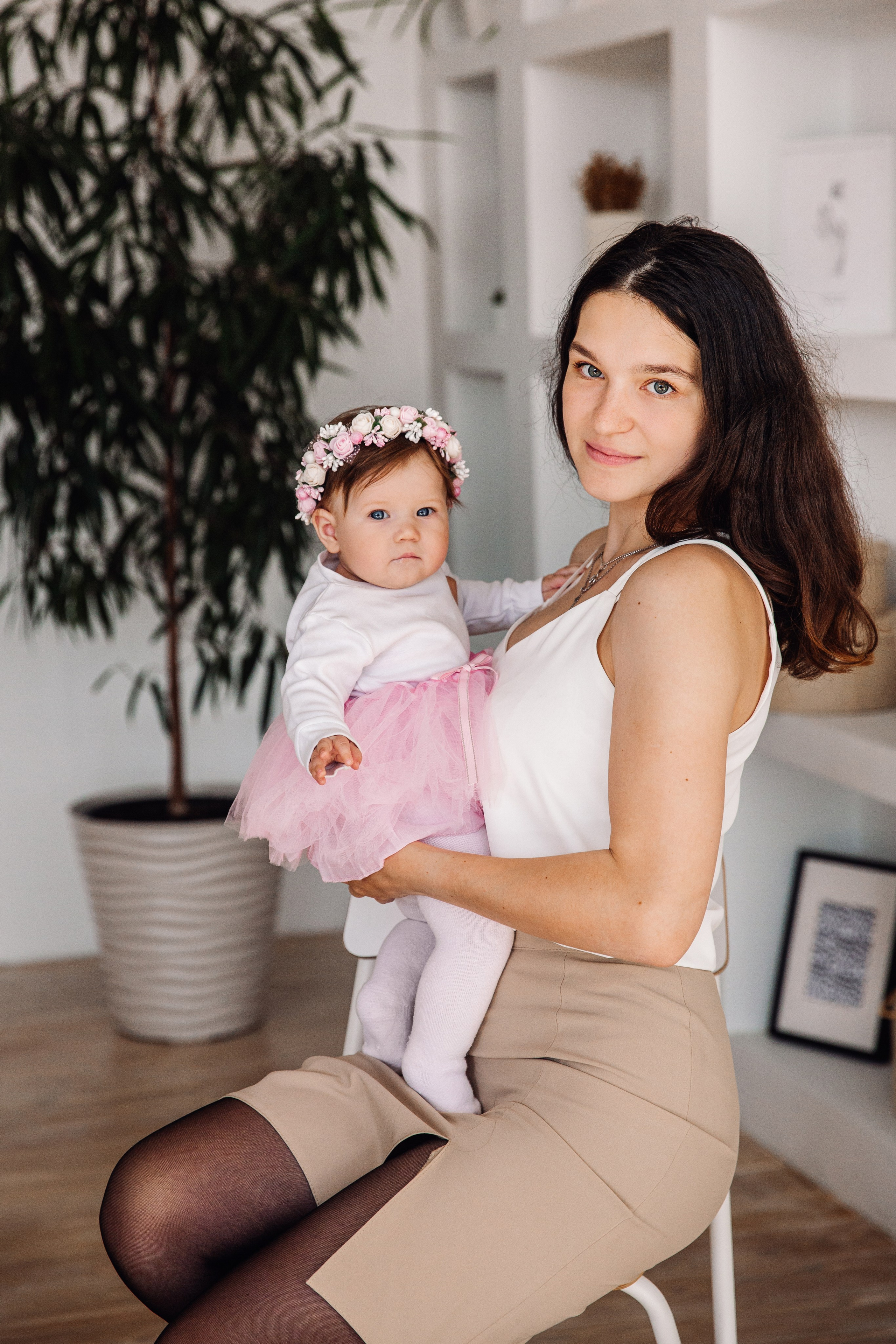 Семейная студийная фотосессия. Марина Соколова. Контентный и семейный фотограф г. Красноярск