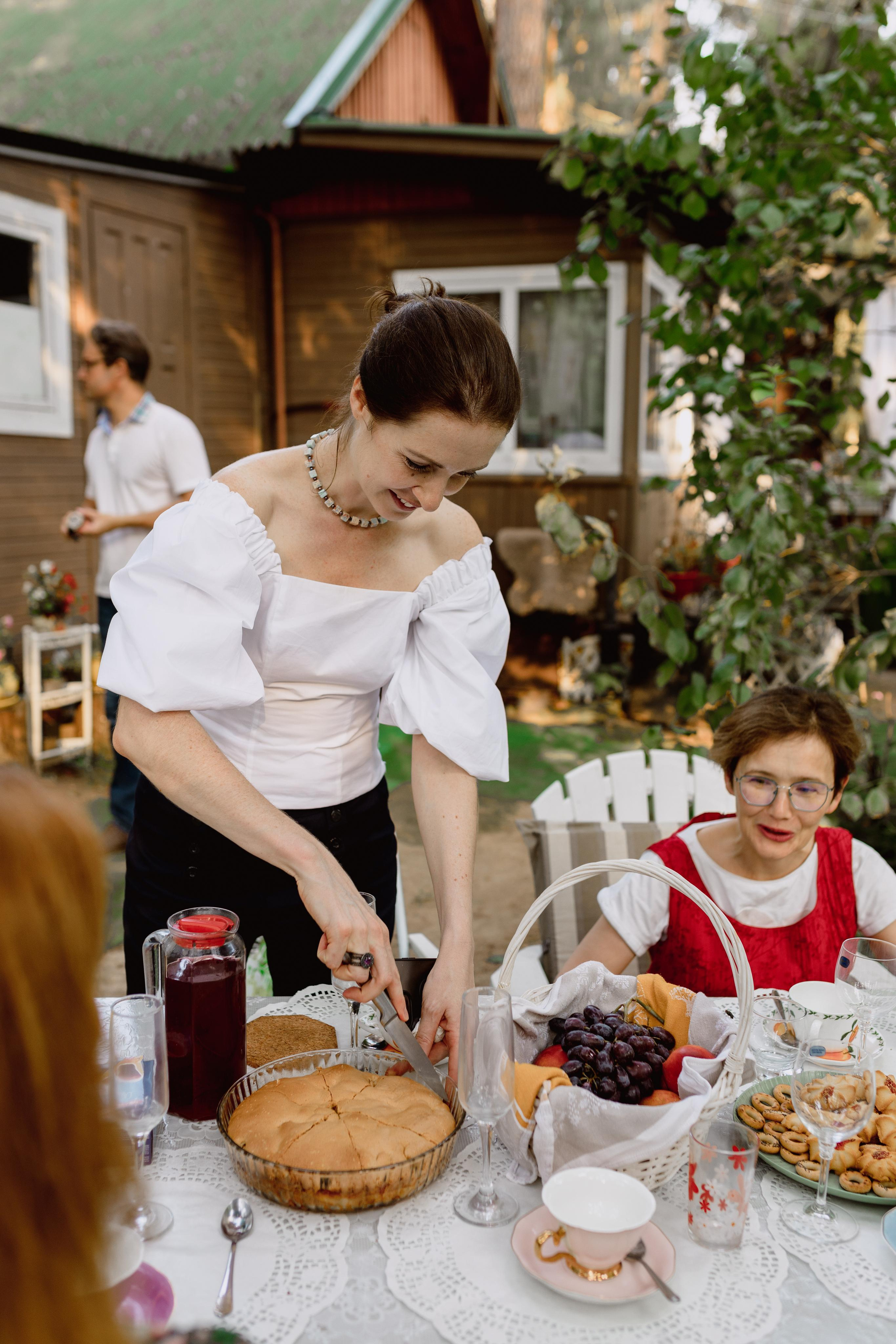 Ужин в саду. Главная