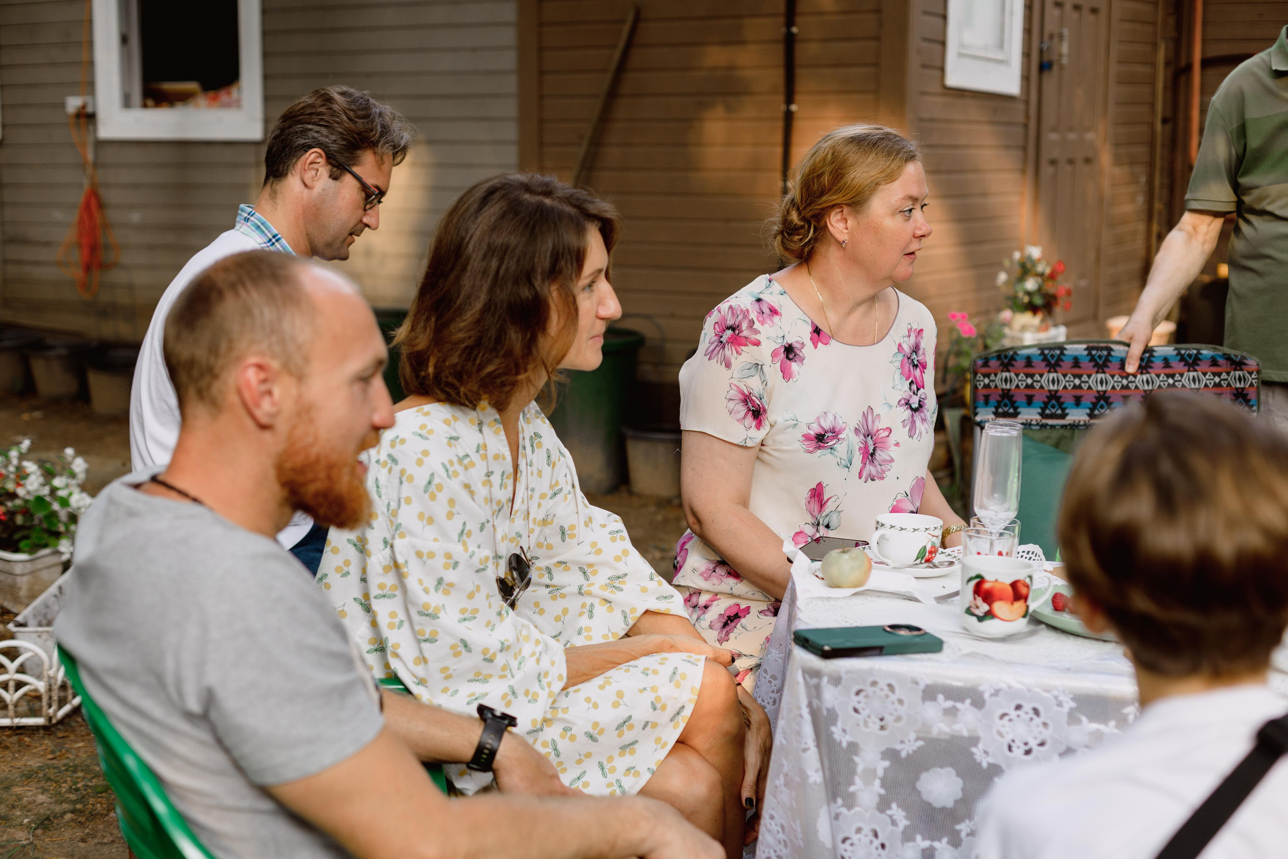 Ужин в саду. Главная