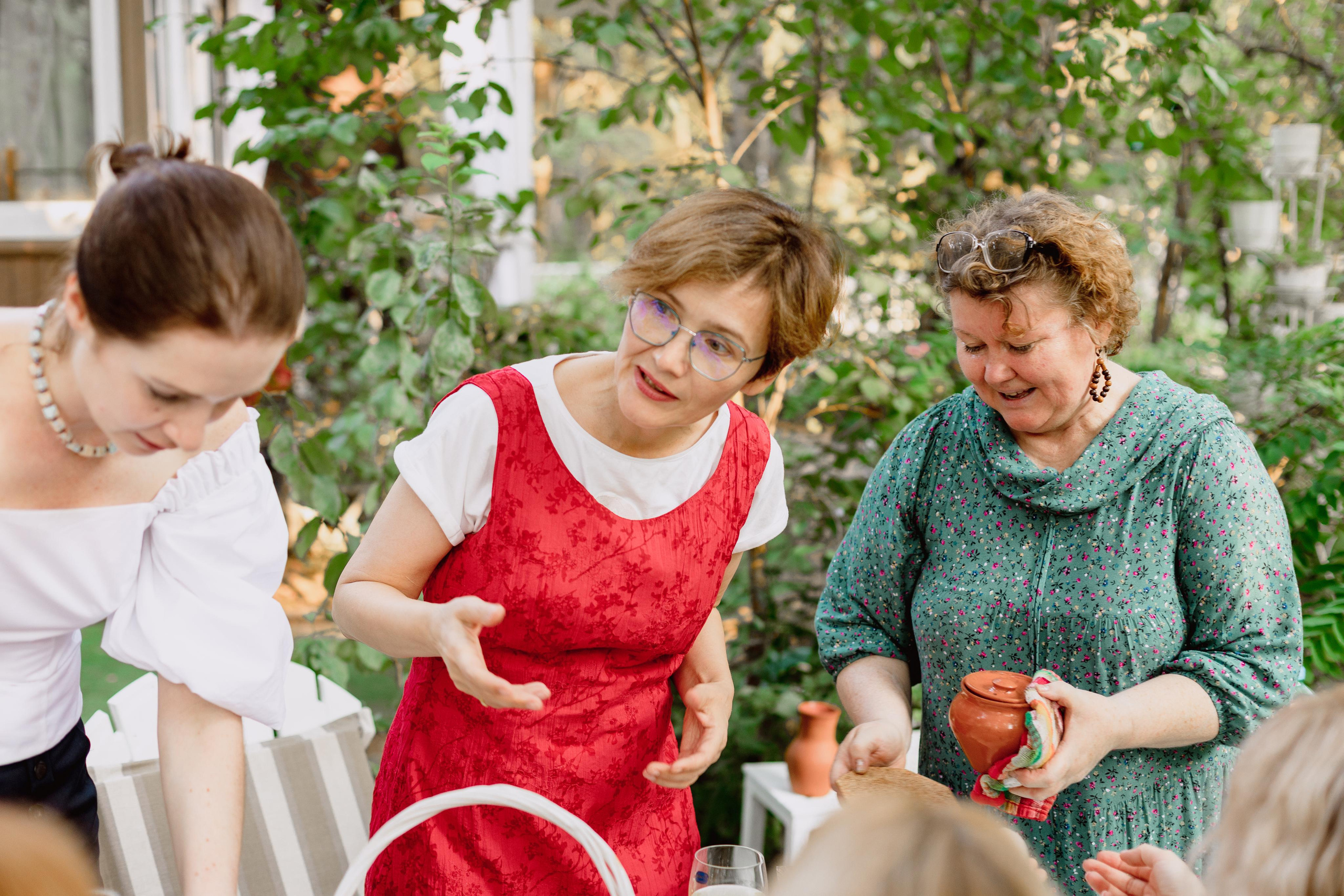 Ужин в саду. Главная