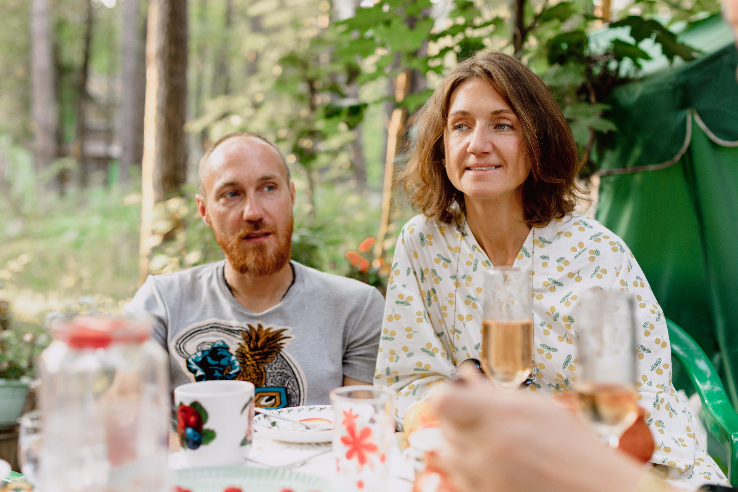 Ужин в саду. Главная