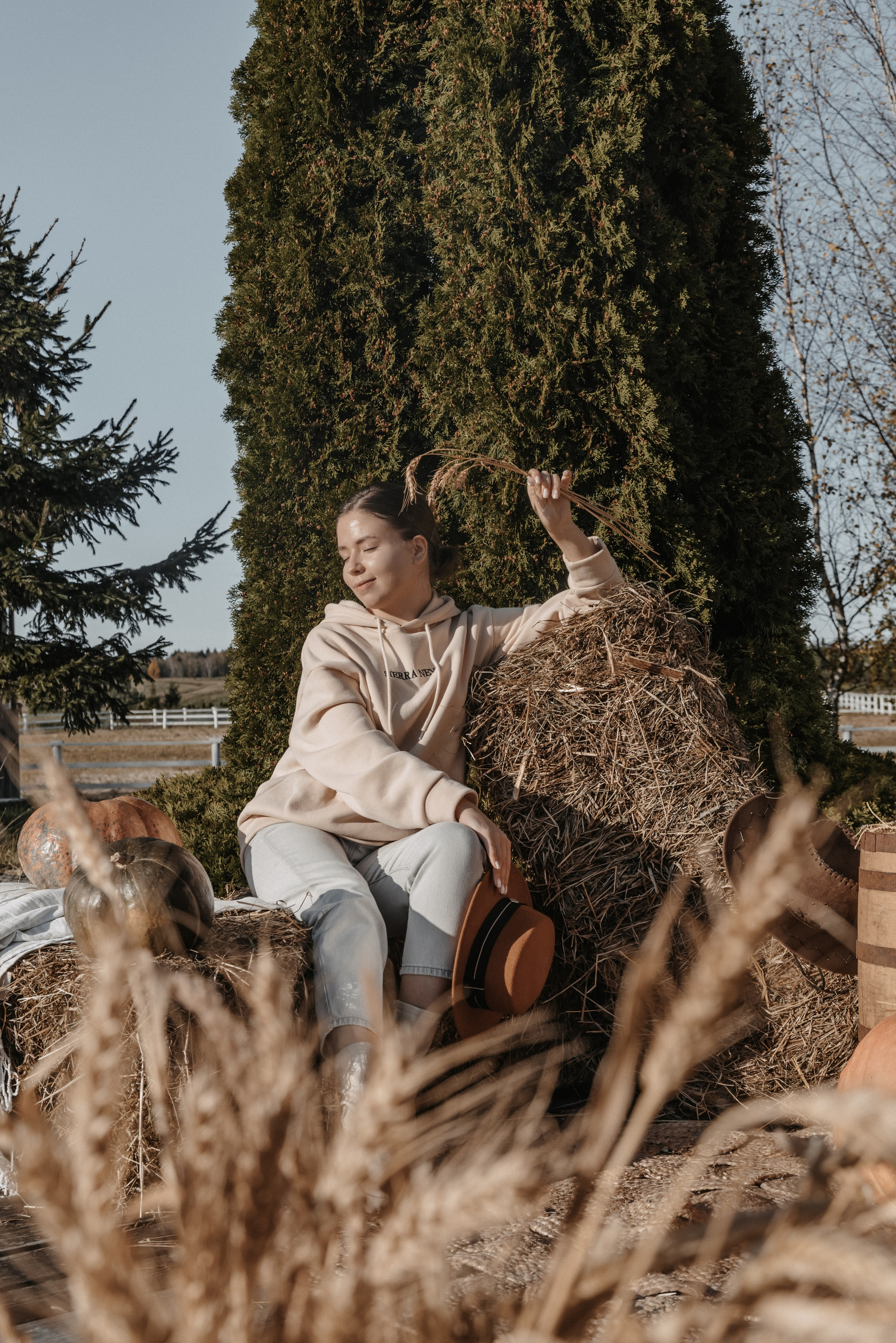 Корпоратив и оформление фотозоны в стиле ранчо). Фотограф Светлана Воронцова