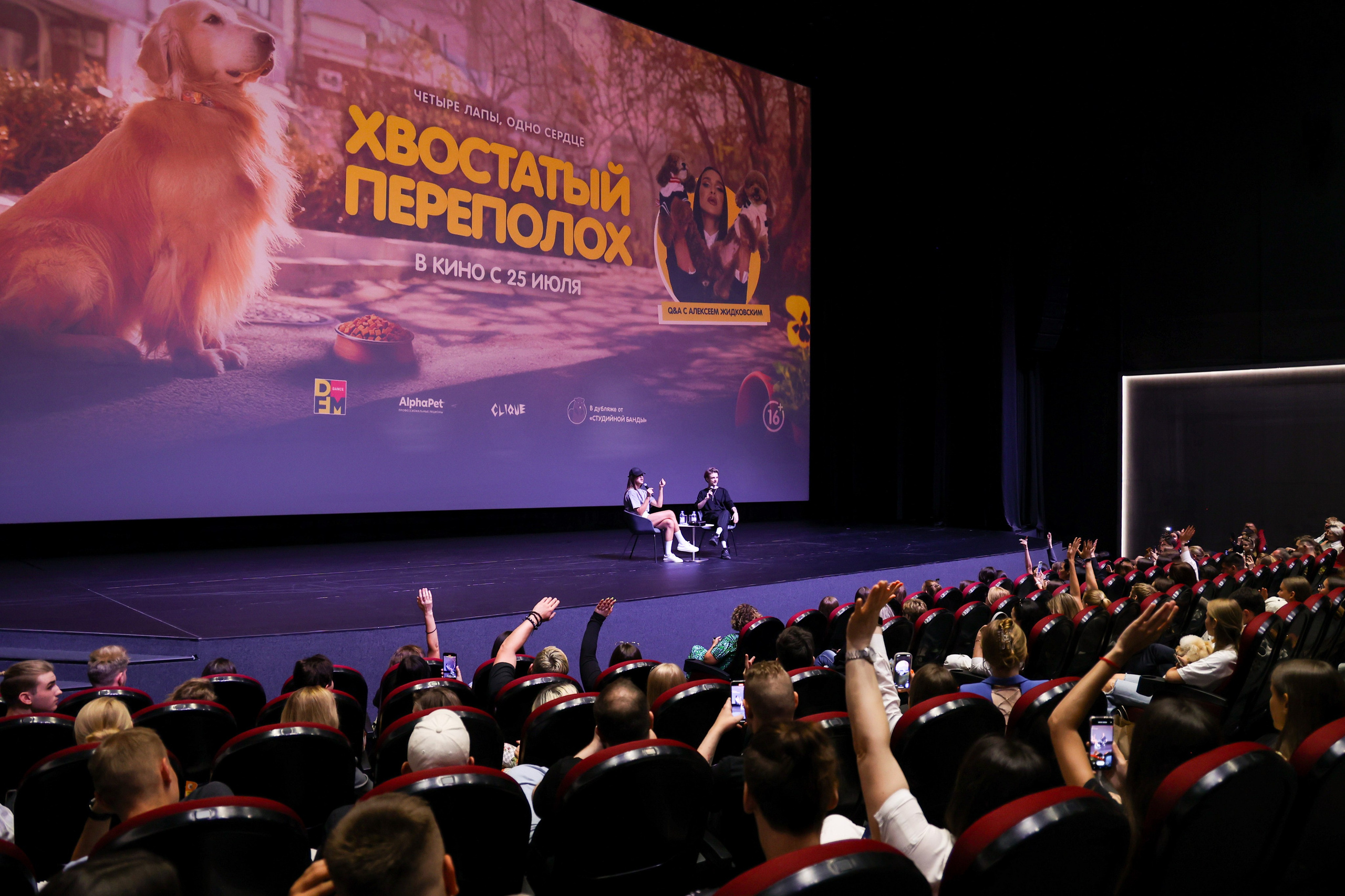 Премьера фильма «Хвостатый переполох». Свадебный и Event фотограф в Москве Бажина Ирина