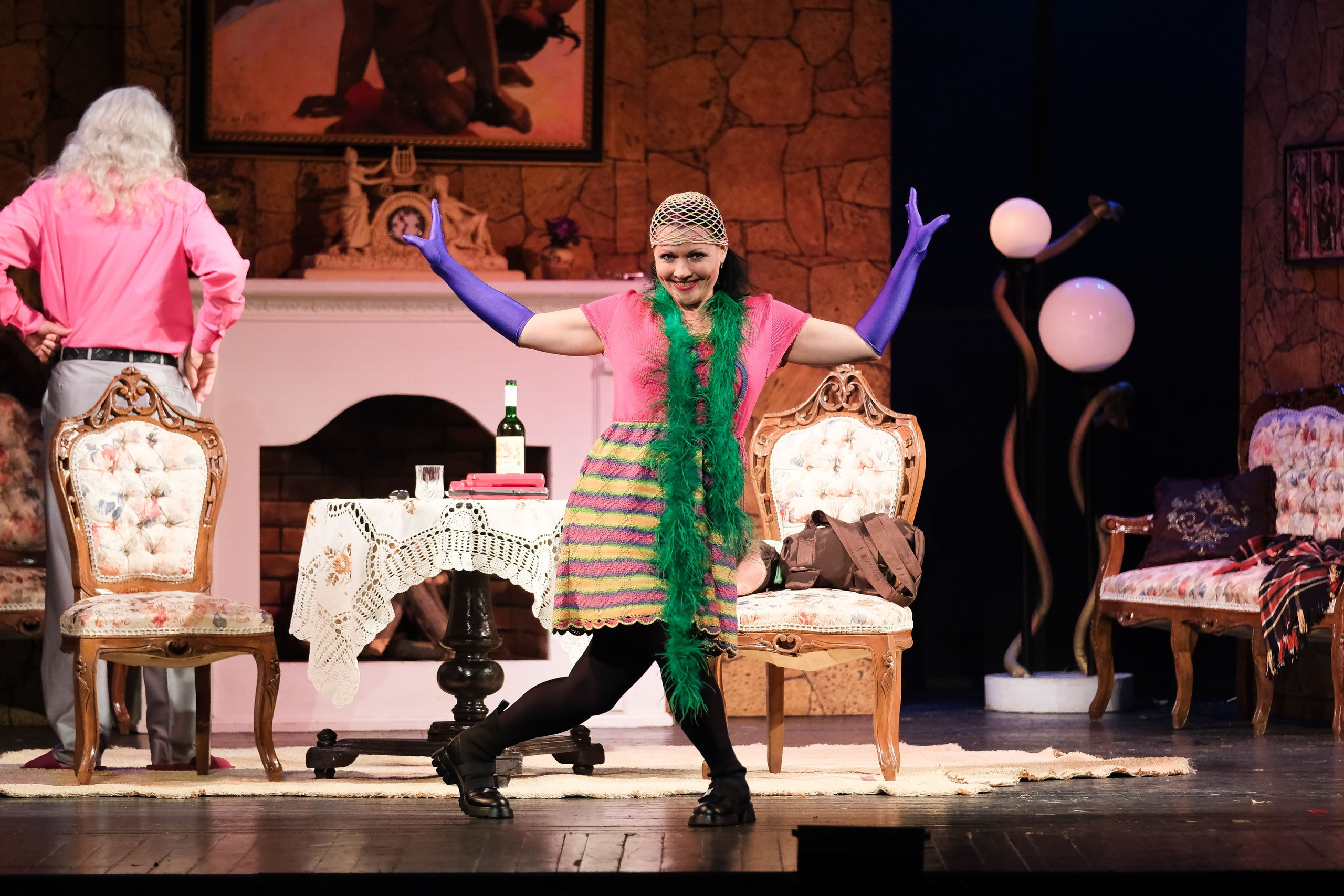 Ужин с дураком. Фотограф Анатолий Деникин