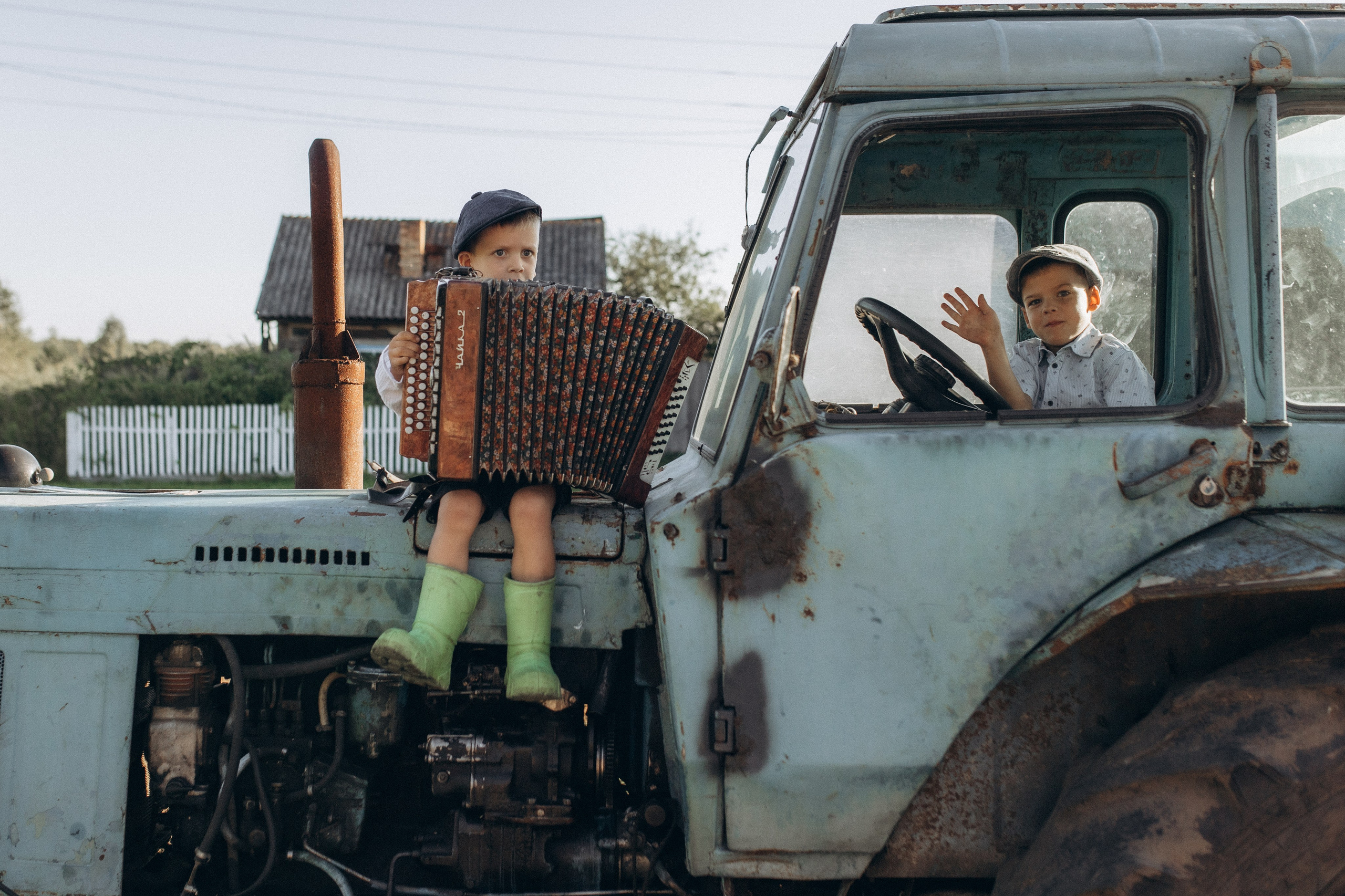 Деревенская история. Семейный фотограф lifestyle в Новосибирске Елена Шпилевая