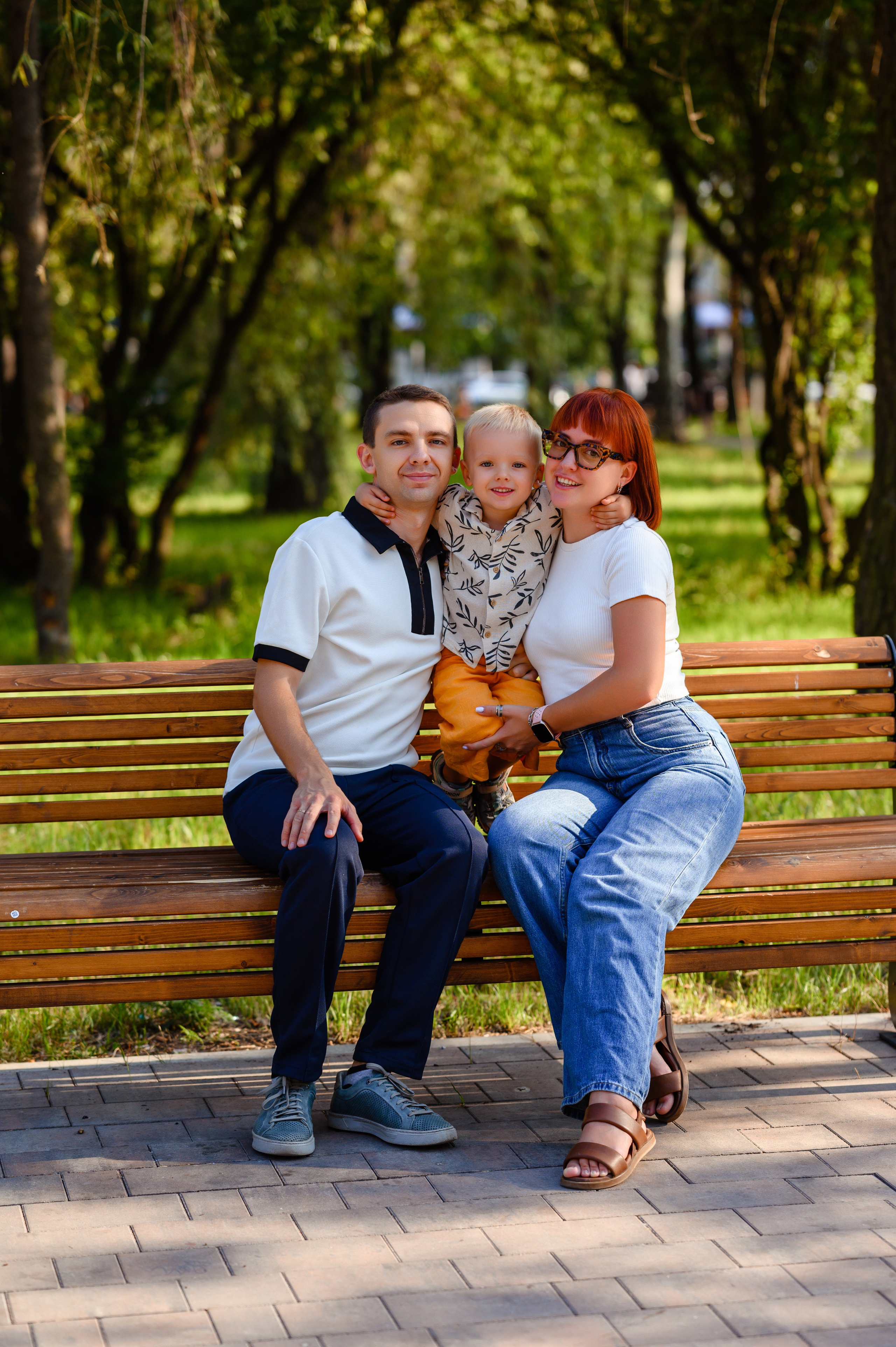 Летняя прогулка в парке. Семейный и свадебный фотограф в Донецке и Макеевке Дяченко Наталья