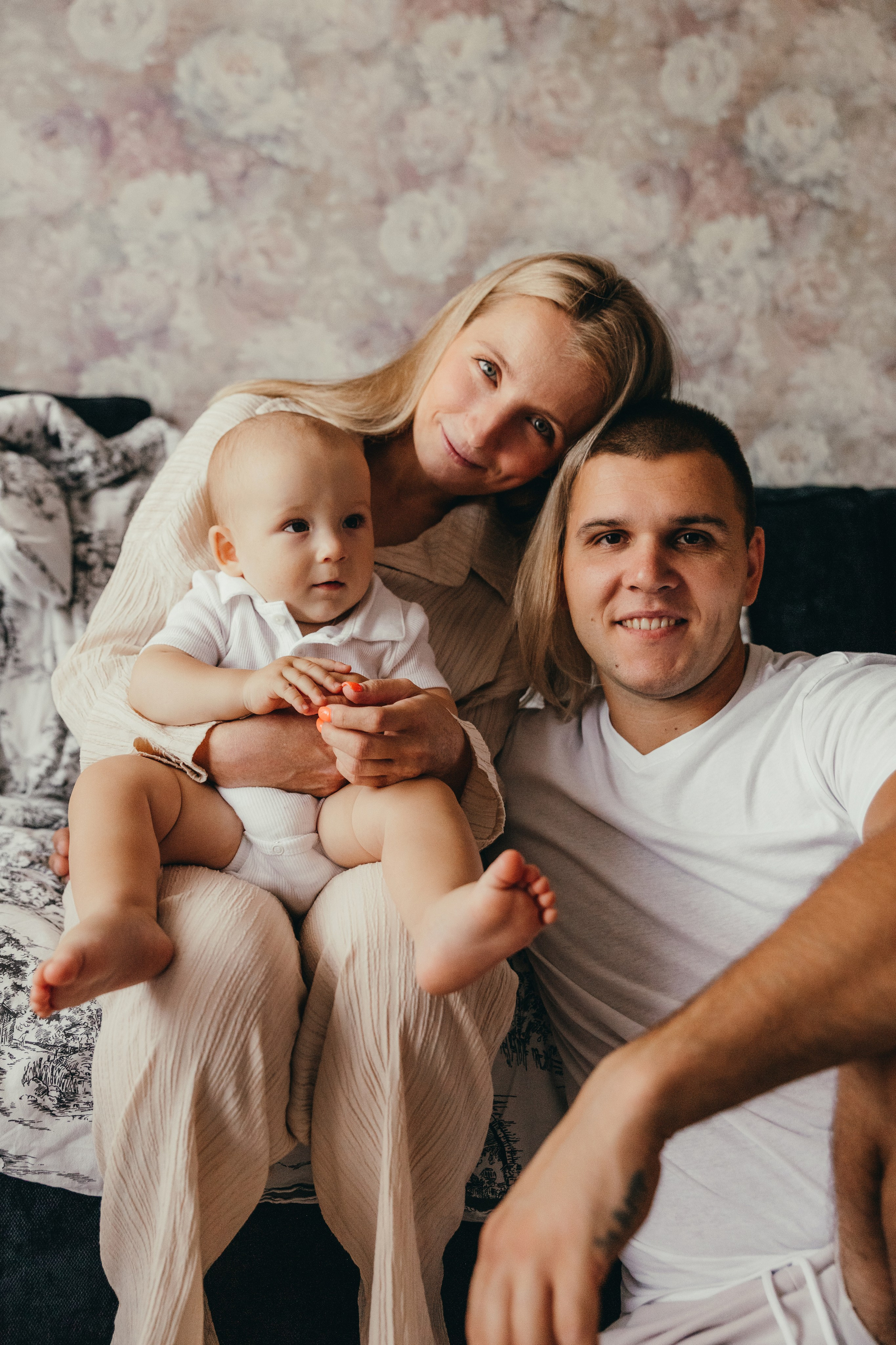 Миша, Таня, Саша и Софа. Семейный фотограф • Домашние съемки в Нижнем Новгороде