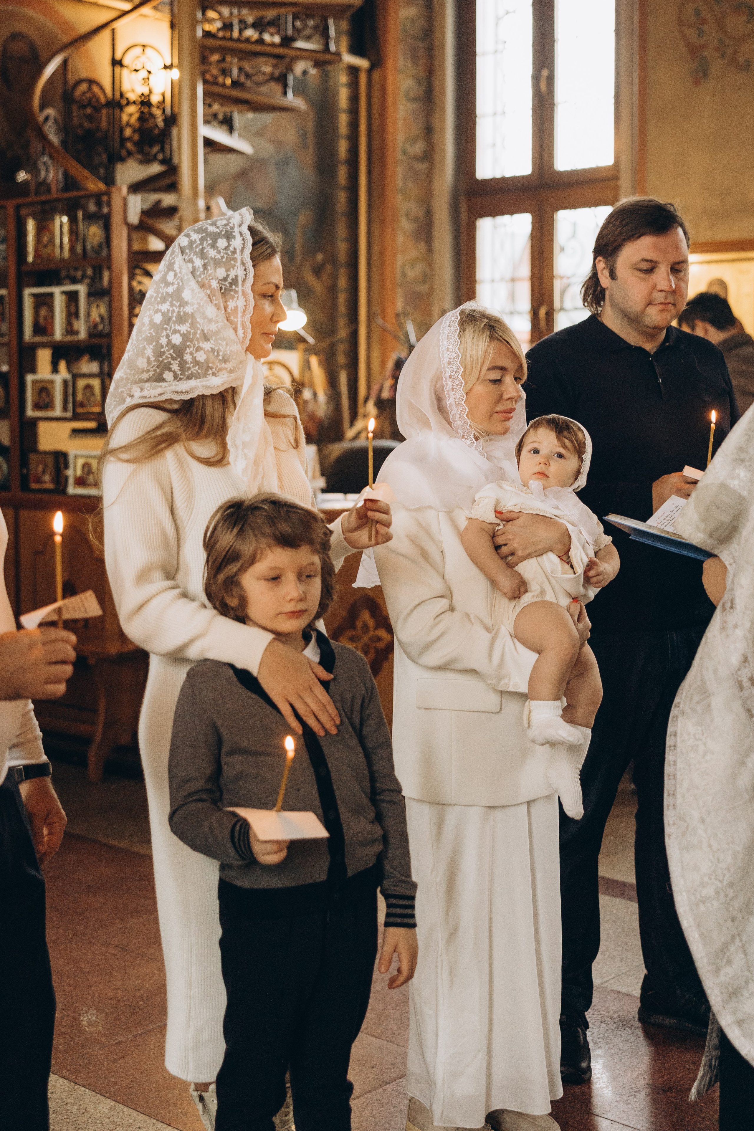 Крещение Дианы. Семейный фотограф в Москве Виктория Ястребинская