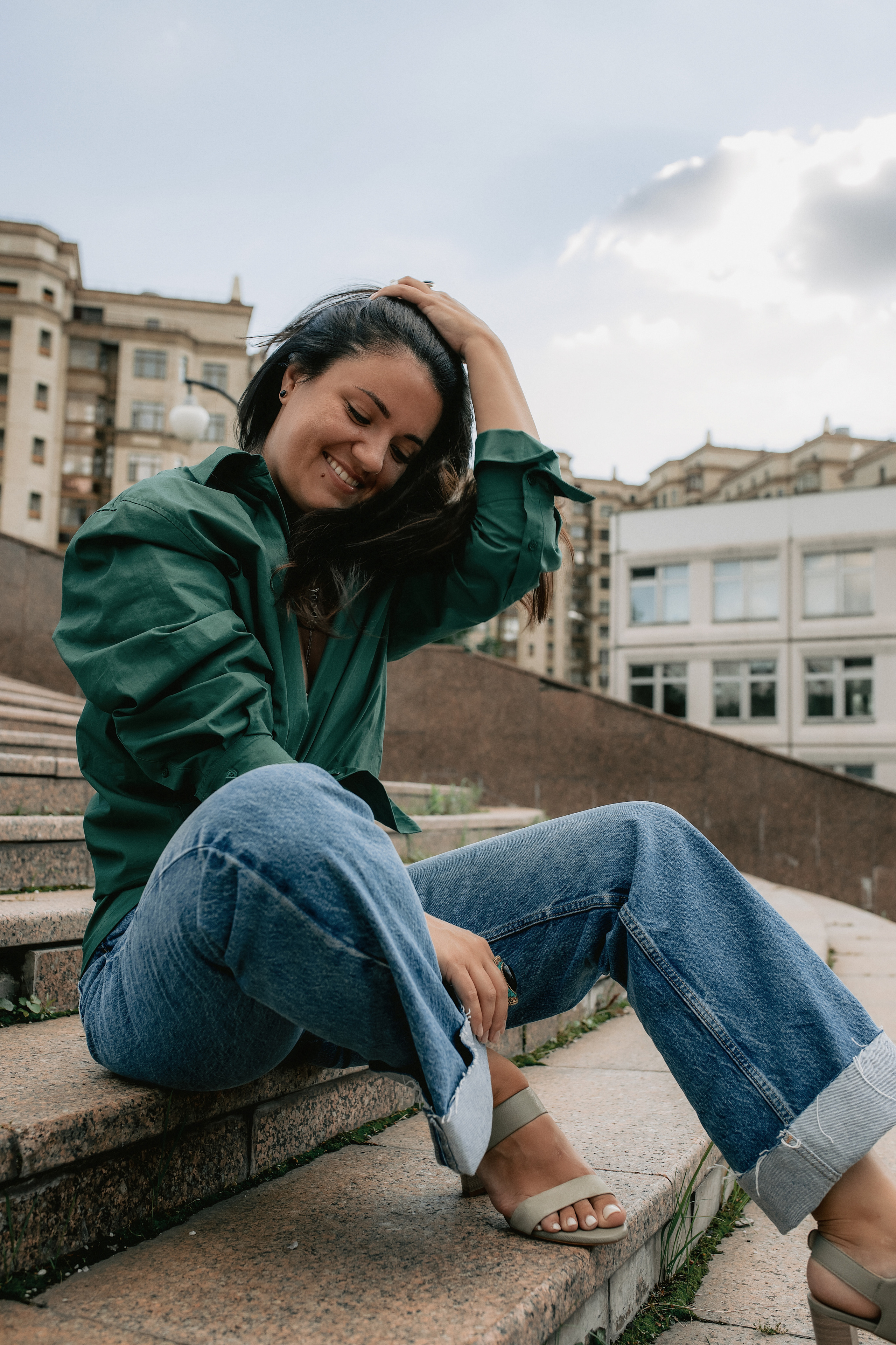 Съёмка контента для астролога. Фотограф в Москве Ира Никина