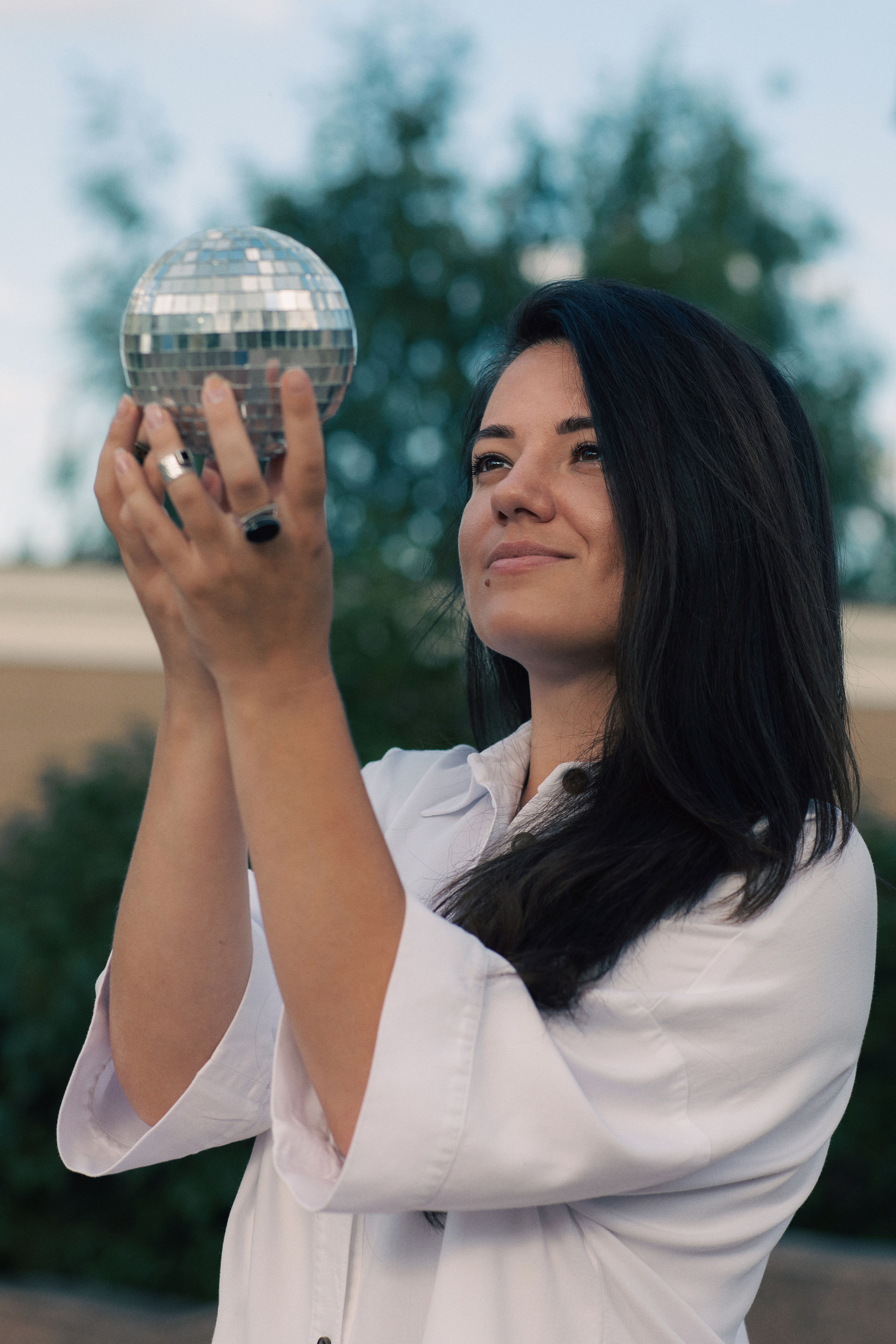 Съёмка контента для астролога. Фотограф в Москве Ира Никина