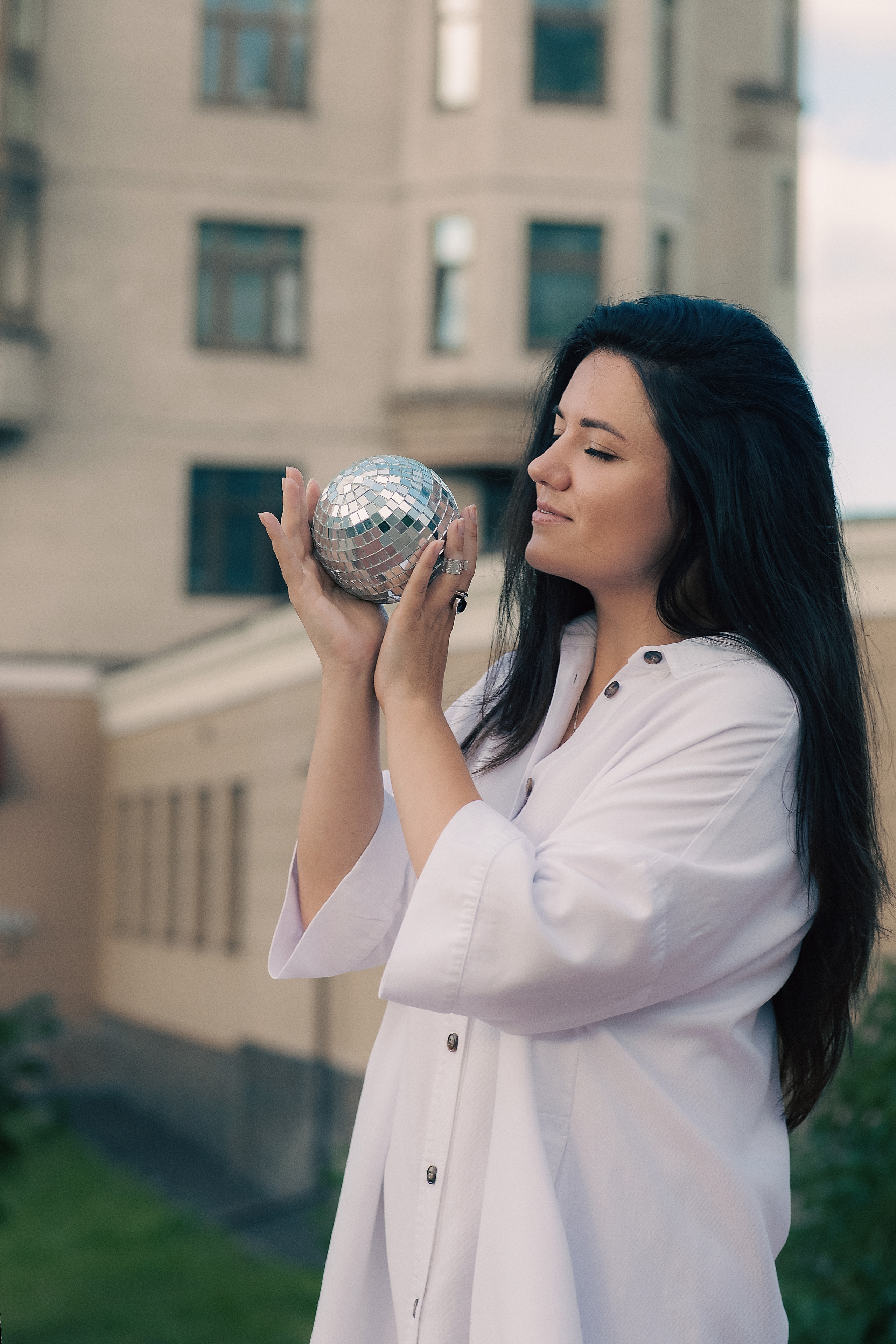 Съёмка контента для астролога. Фотограф в Москве Ира Никина