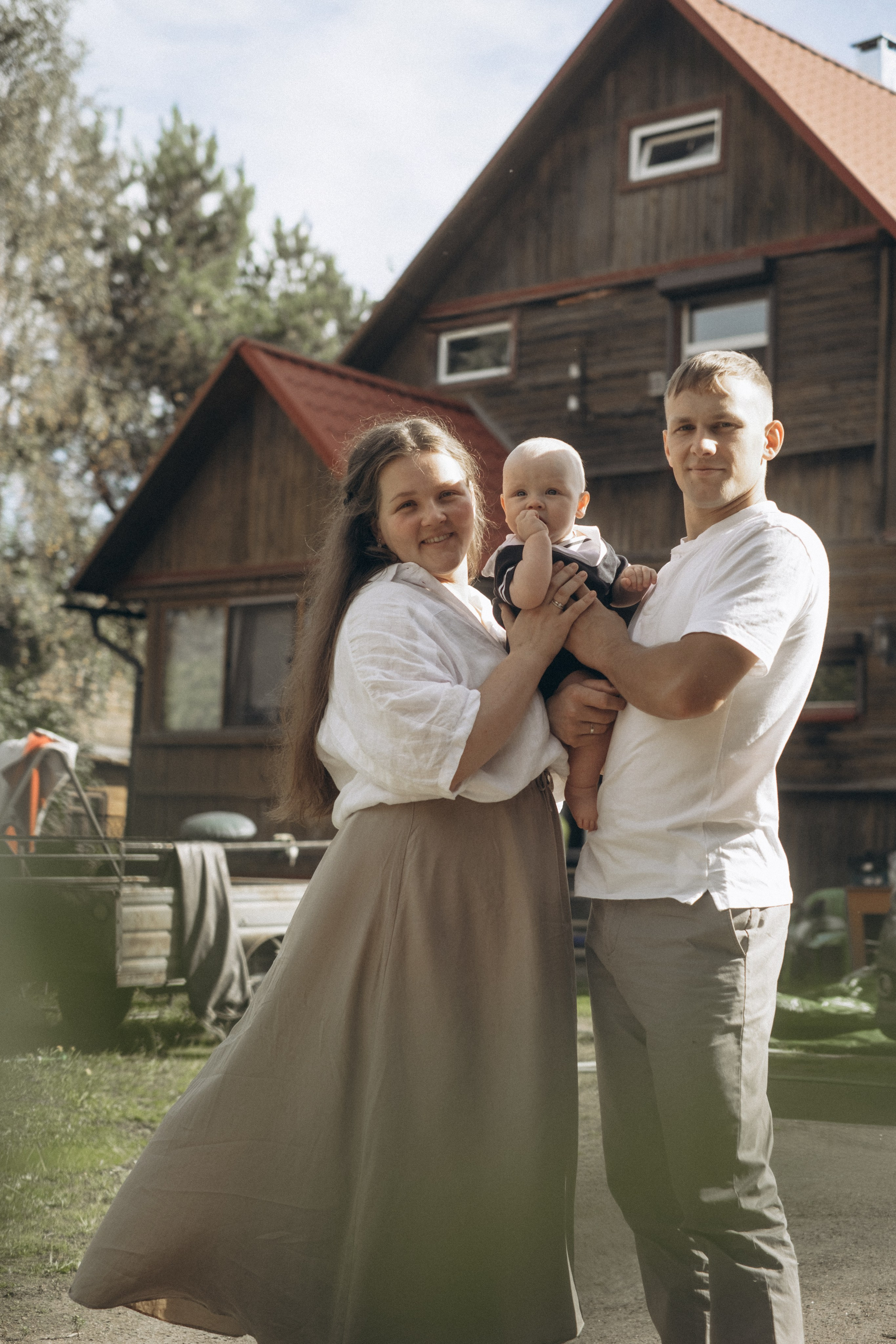Тоня, Саша и Гаврюша. Семейный и детский фотограф в Санкт-Петербурге