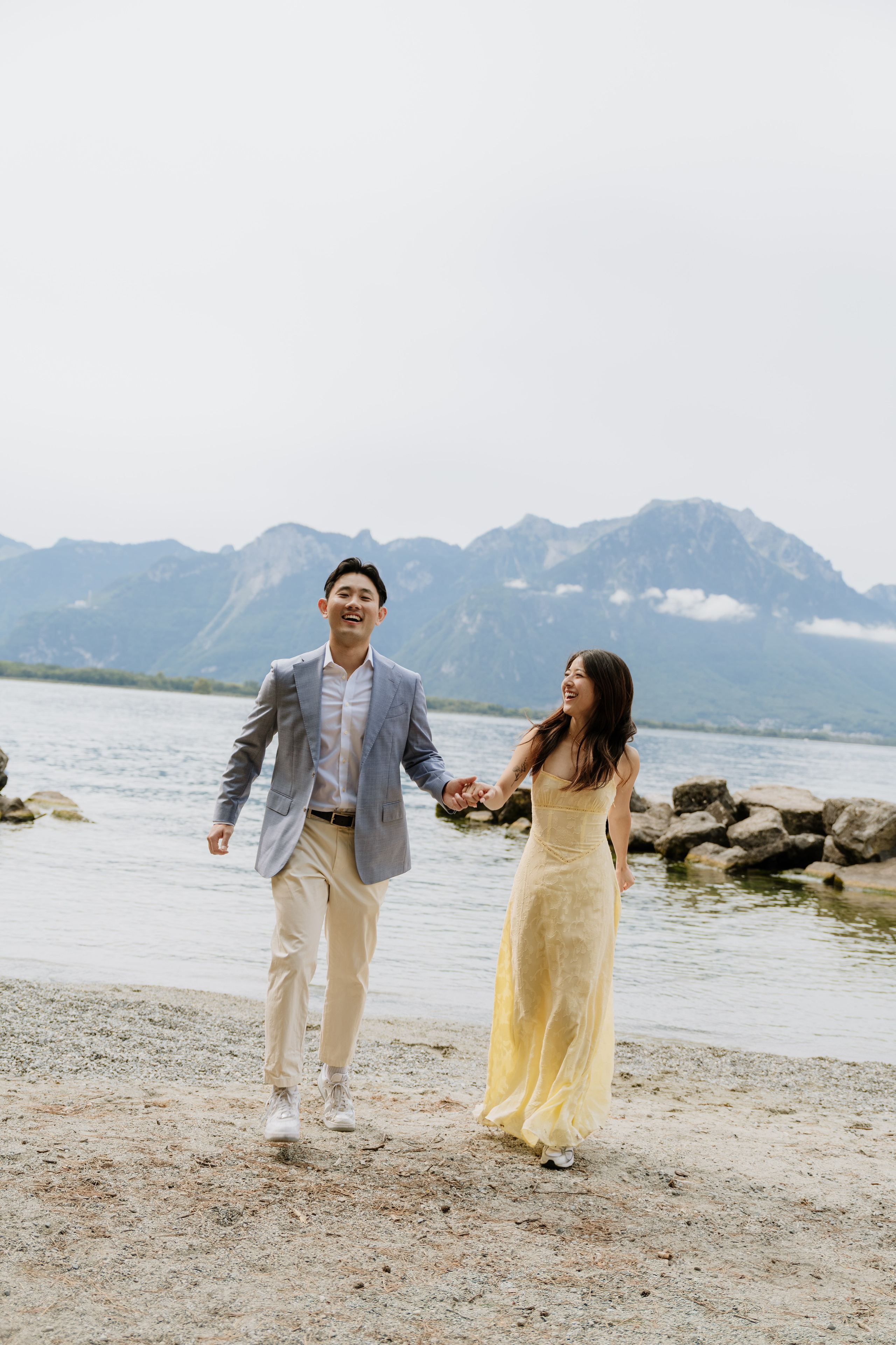 Kristi & Andy | Proposal Montreux. Professional Wedding Photographer Geneva & Romande Switzerland | Tanya Creator