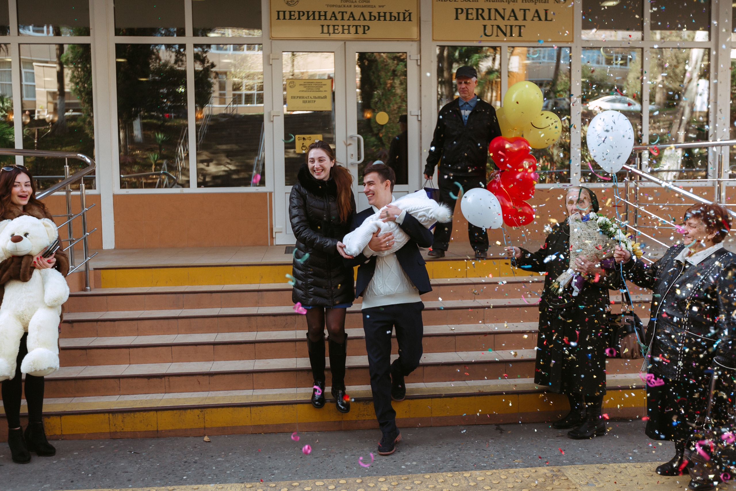 ВЫПИСКА ИЗ РОДДОМА. Свадебный и семейный фотограф и видеограф в Москве Андрей Басаргин
