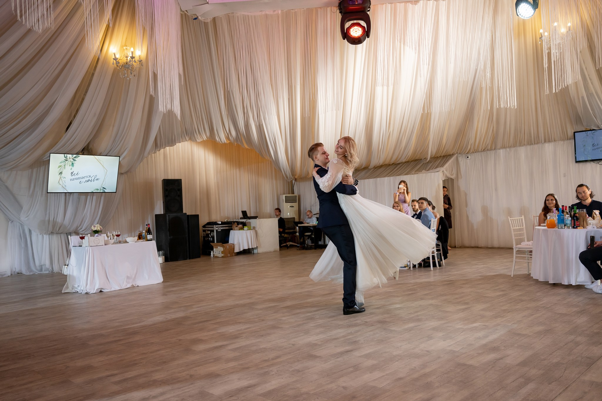 Стильная свадьба. Свадебный и семейный фотограф из Санкт-Петербурга Климов Анатолий